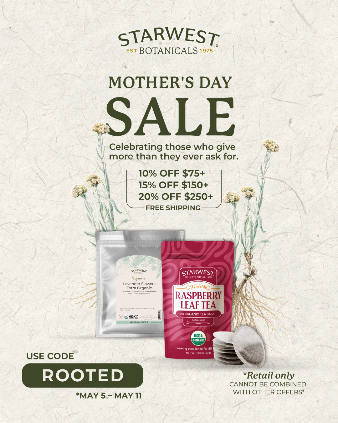 Starwest Botanicals Facebook ad