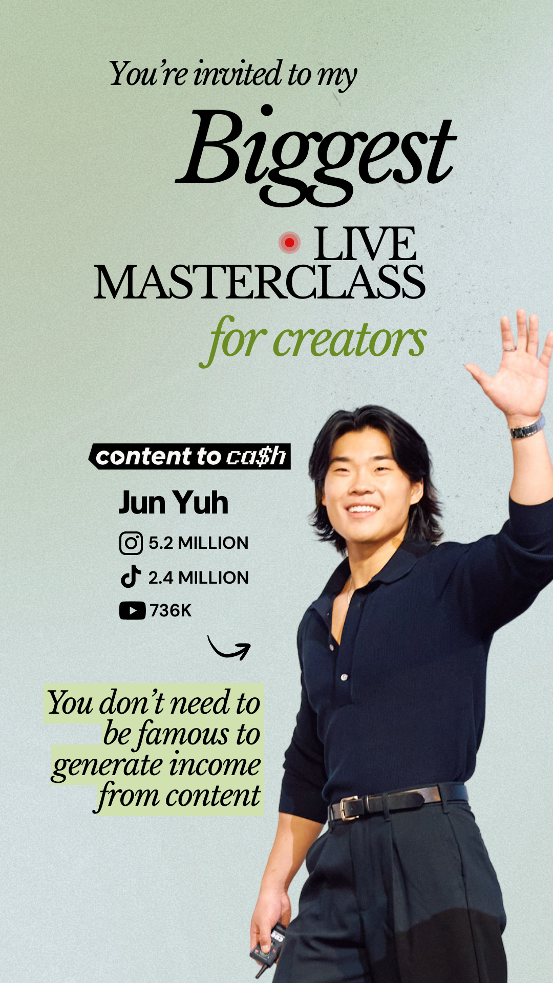 Jun Yuh Facebook ad