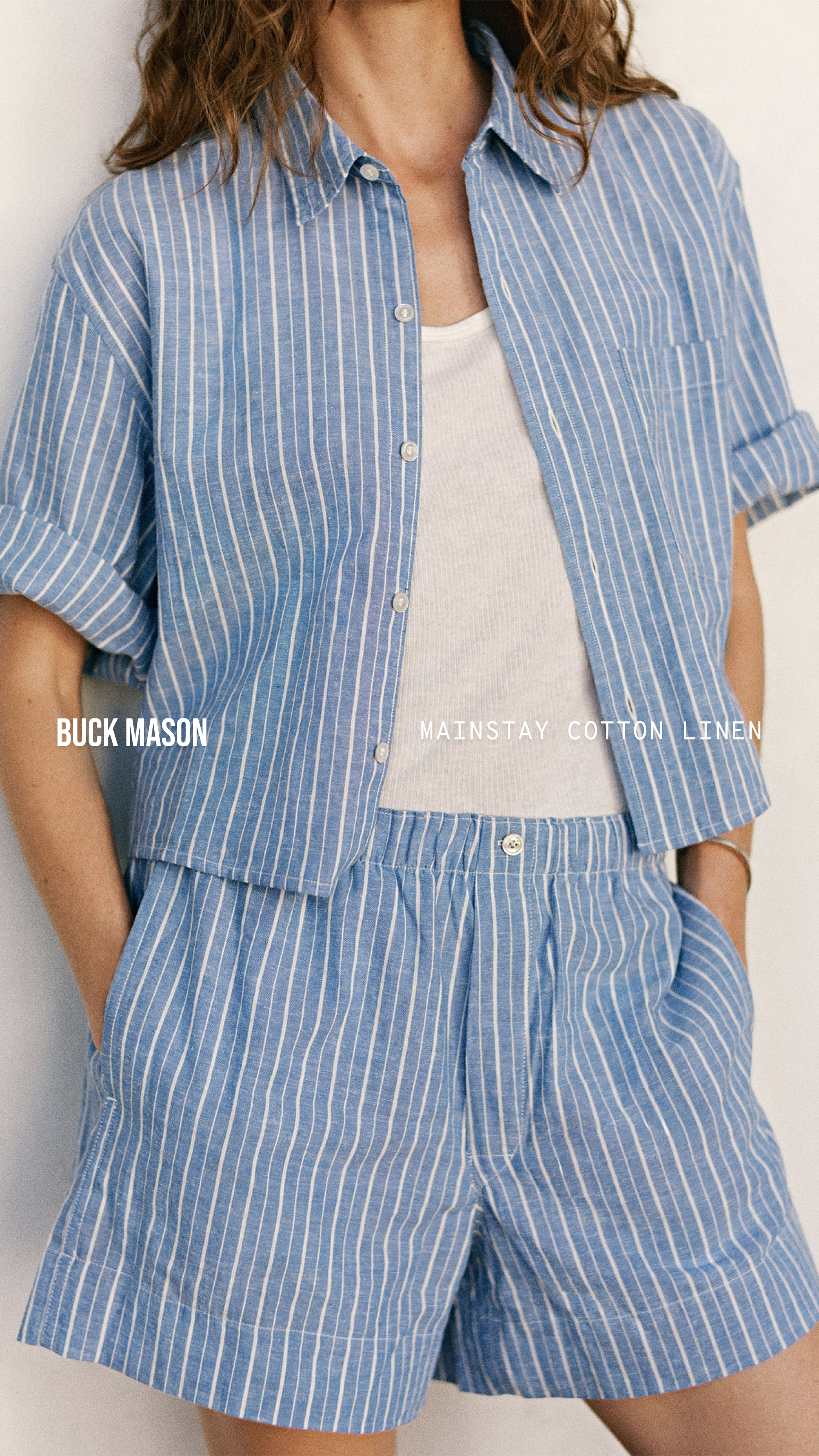 Buck Mason Women's Facebook ad