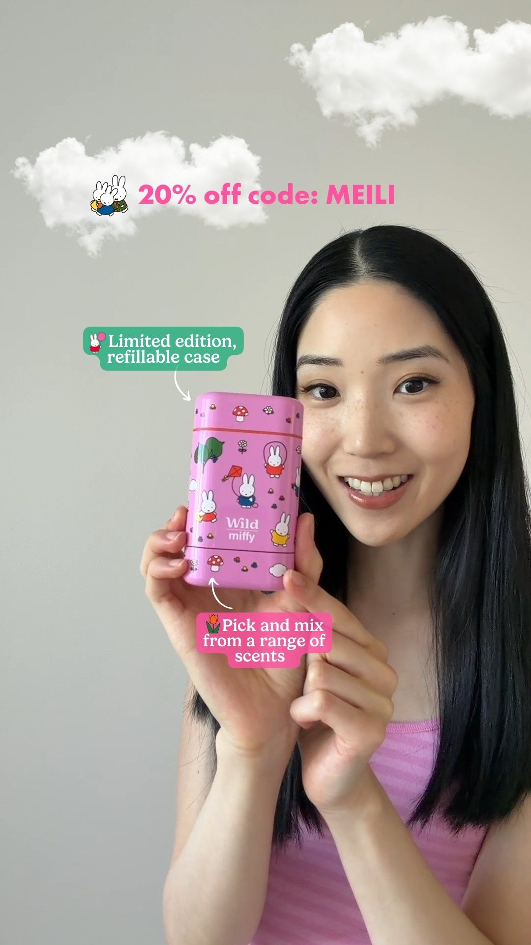 meili_zzz Facebook ad: Get 20% off all Wild products with code MEILI