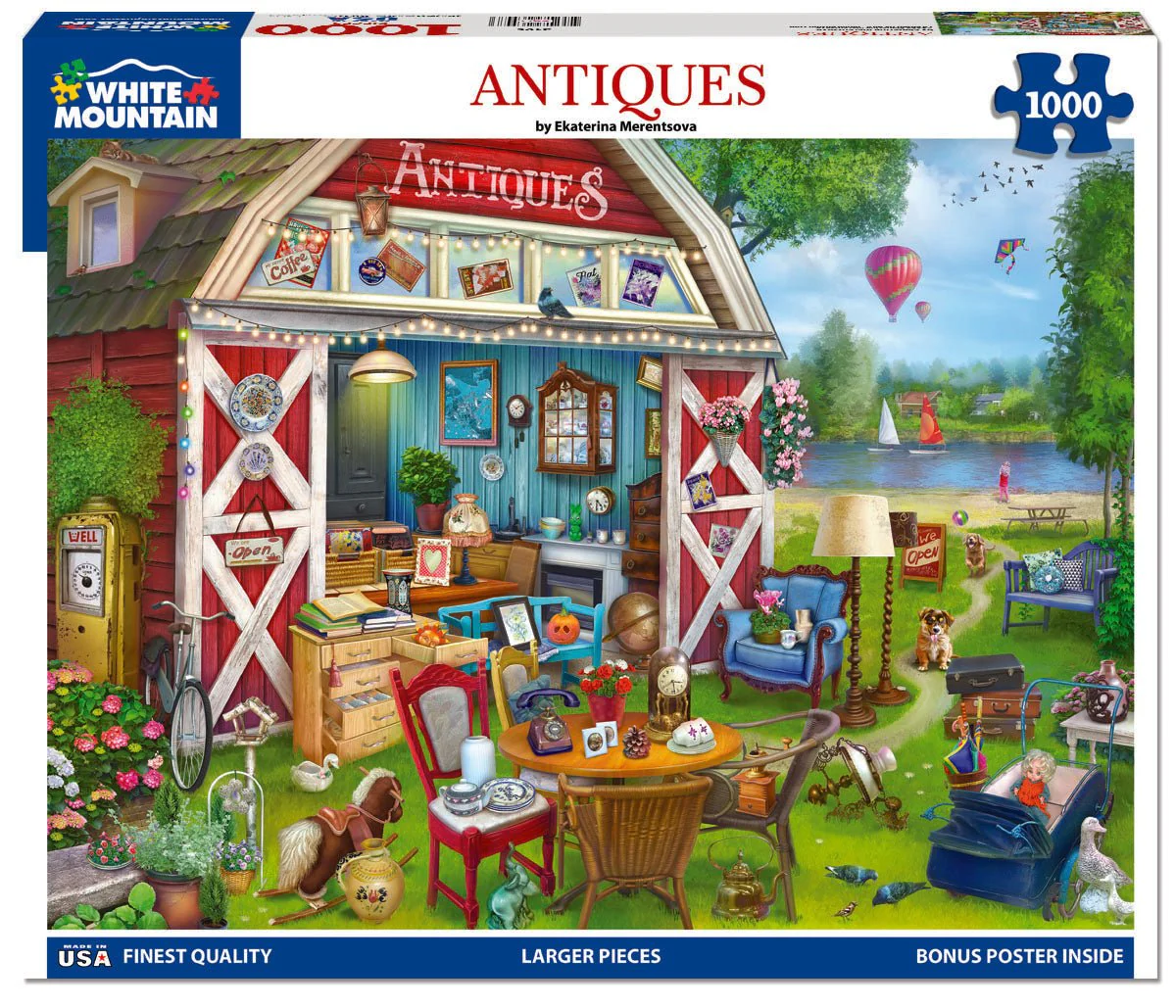 White Mountain Puzzles Facebook ad