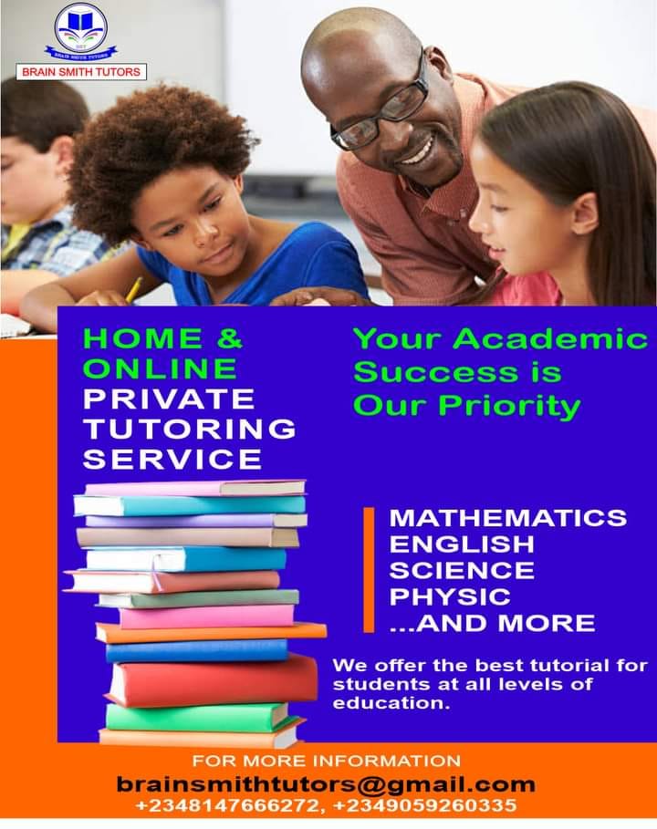 Brain Smith Tutors Facebook ad