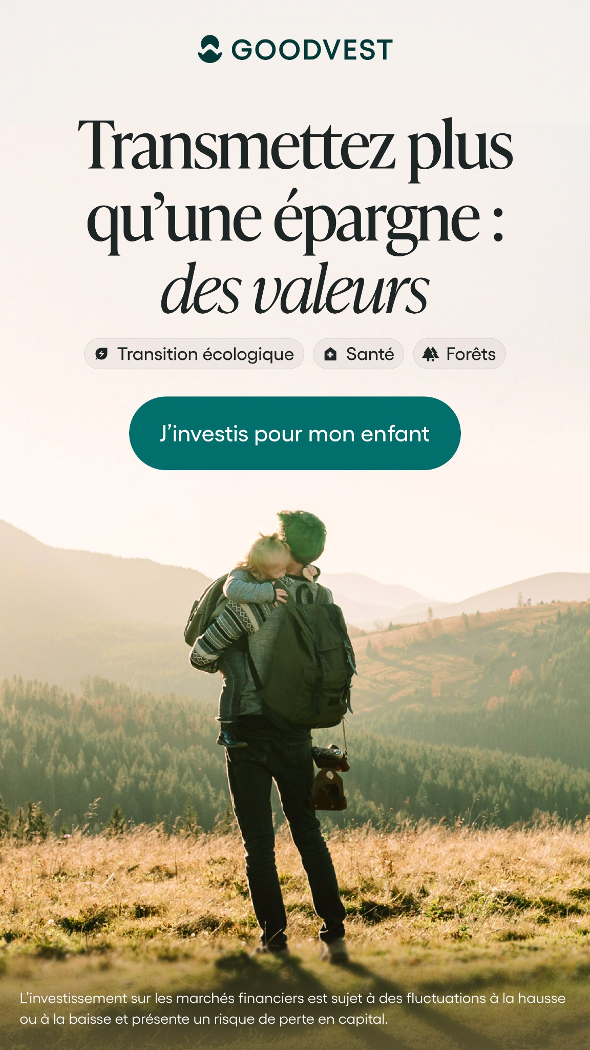 Goodvest Facebook ad from Apr 8, 2026