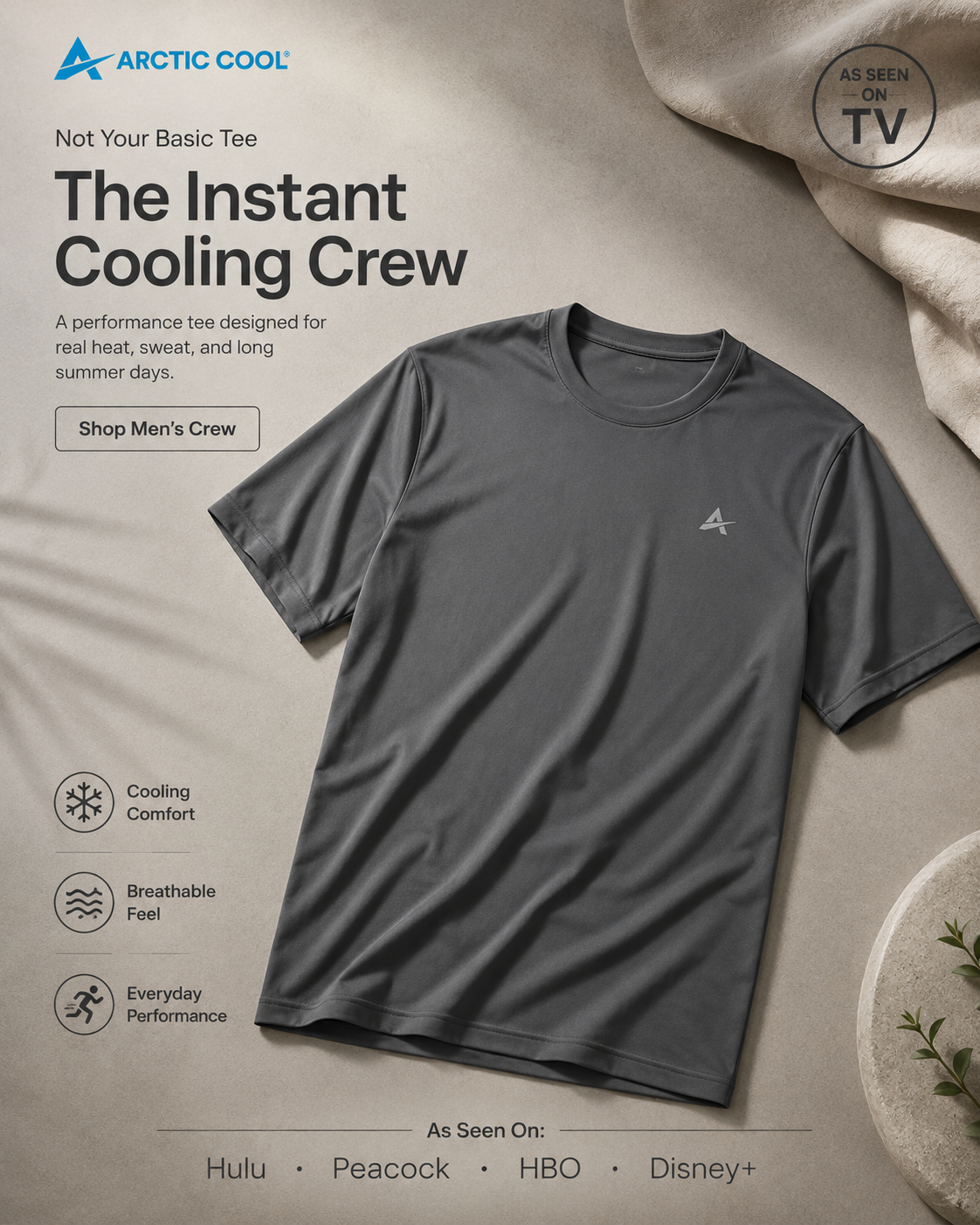 Arctic Cool Facebook ad