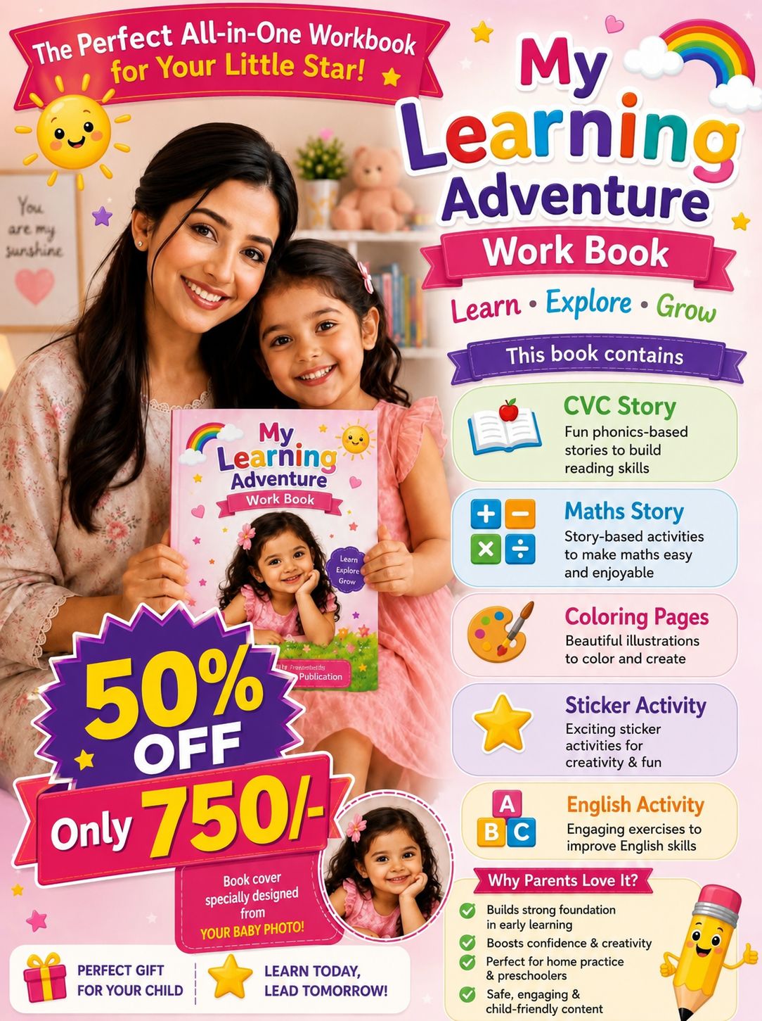 Wonder Kids English World by Malhinna Publication Facebook ad
