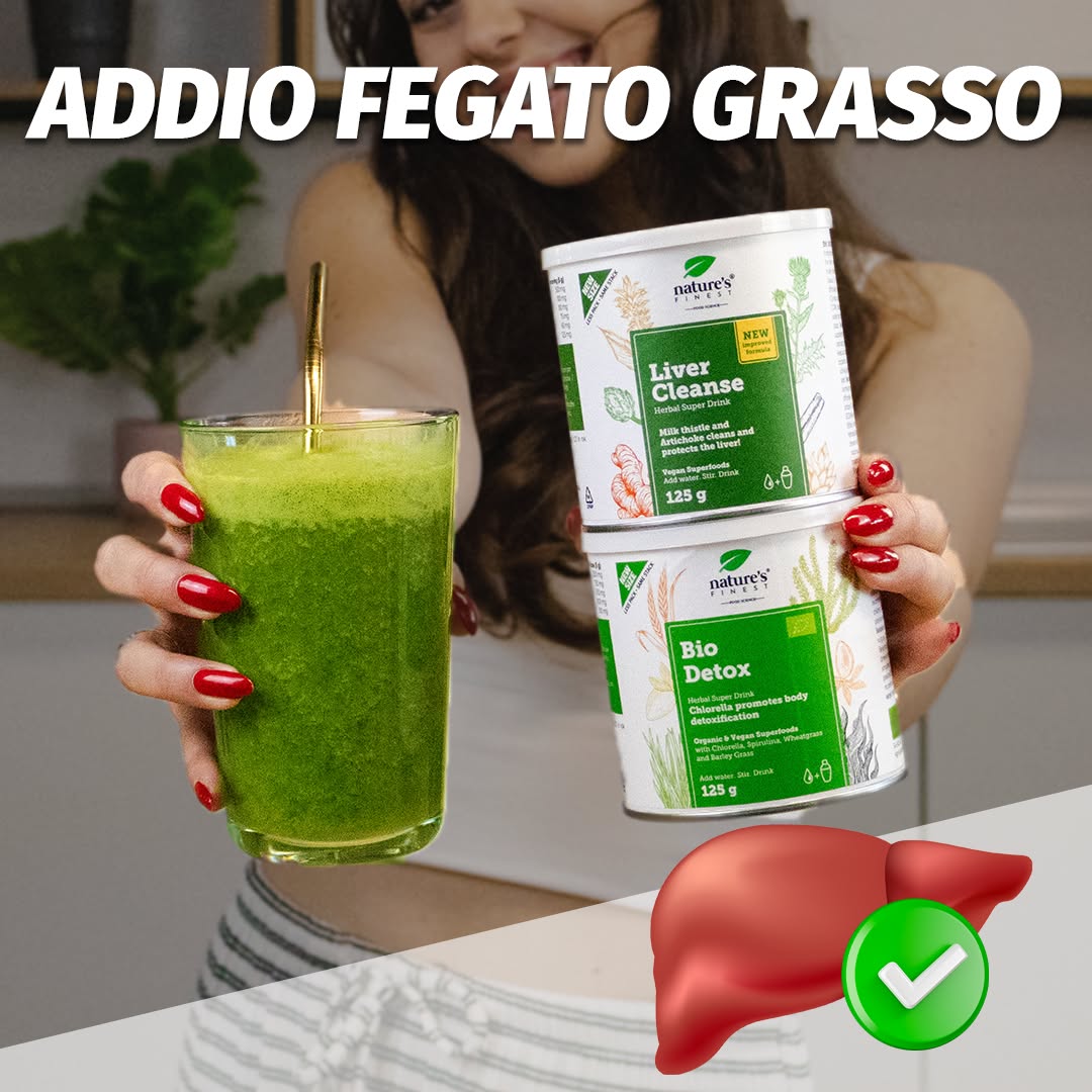 Detox Daily Vibes Facebook ad: Pulisci il fegato per una pancia piatta.