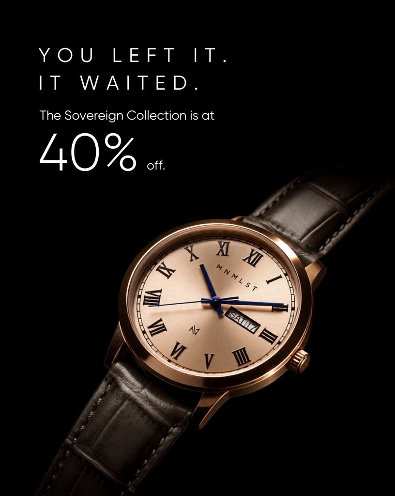 MNMLST Facebook ad