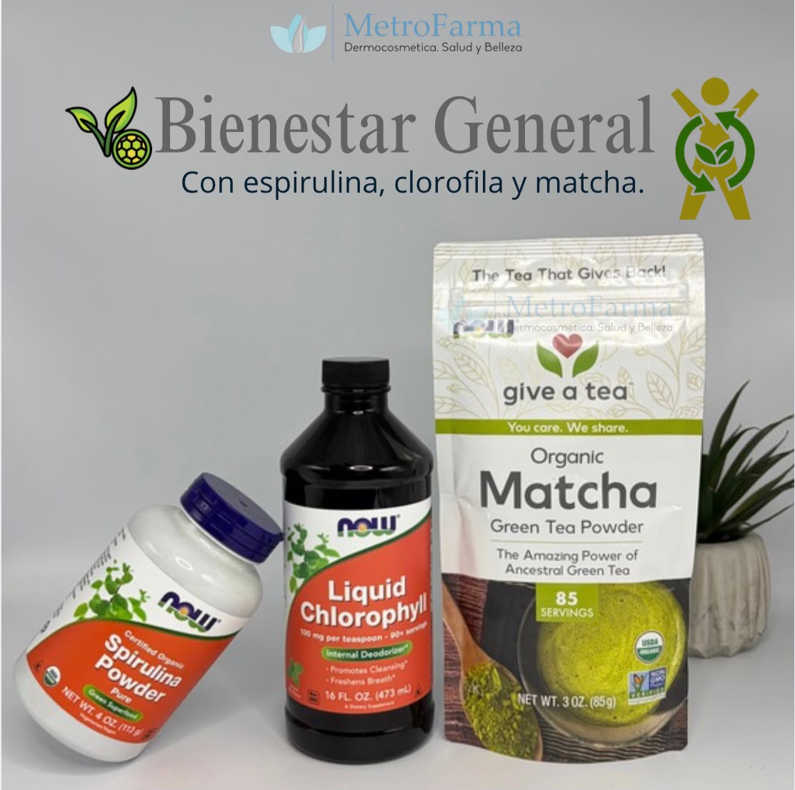 MetroFarma Facebook ad: Descubre nuestra selección de suplementos NOW disponibles…
