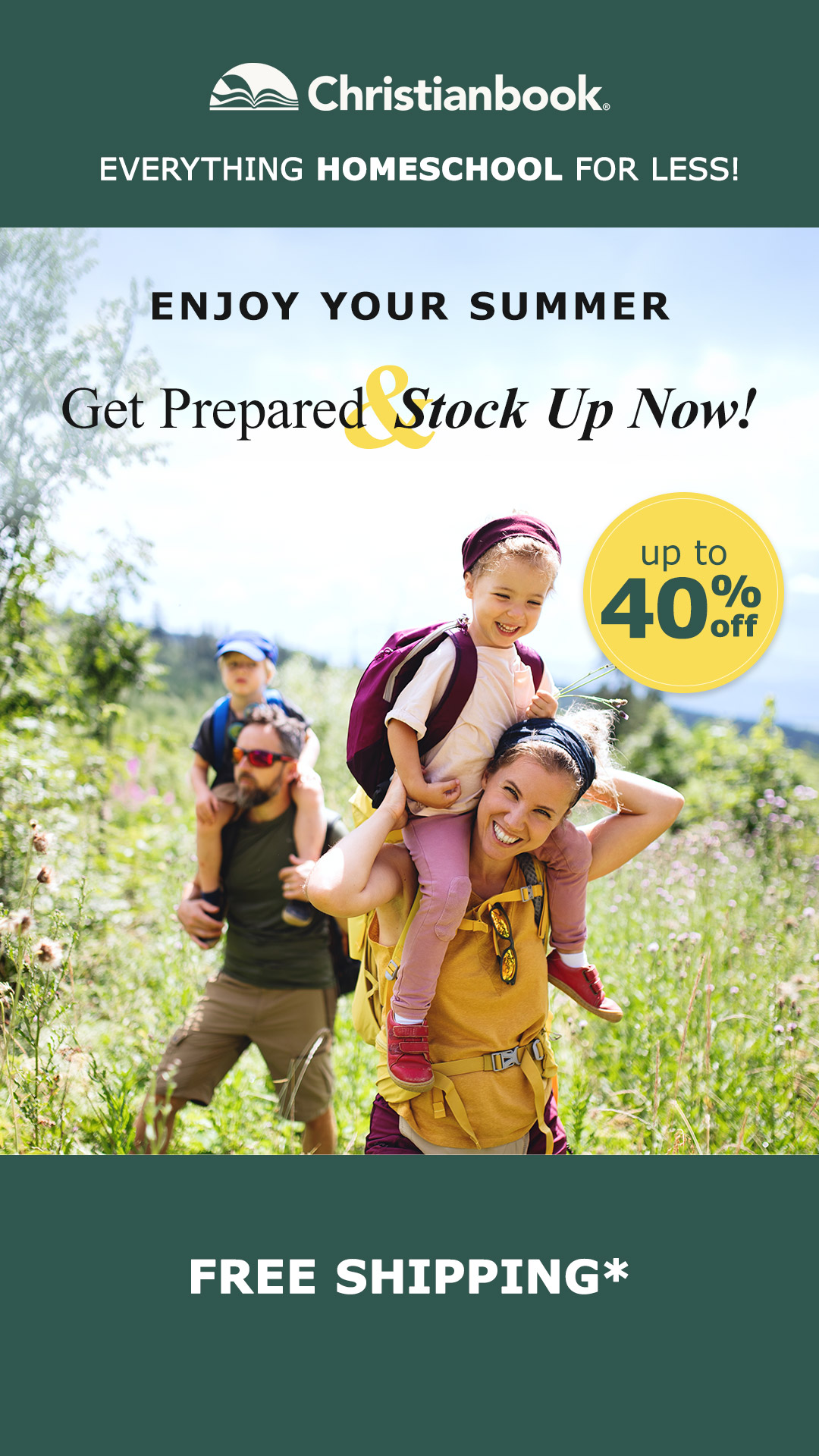 Christianbook Facebook ad