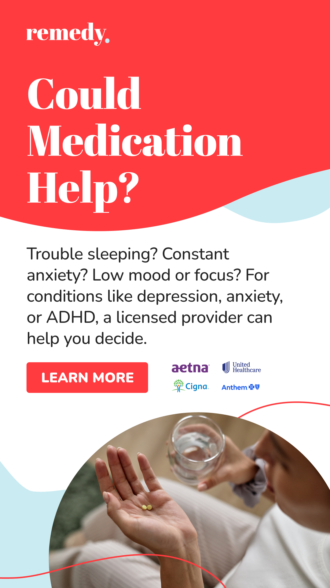 Remedypsychiatry Facebook ad