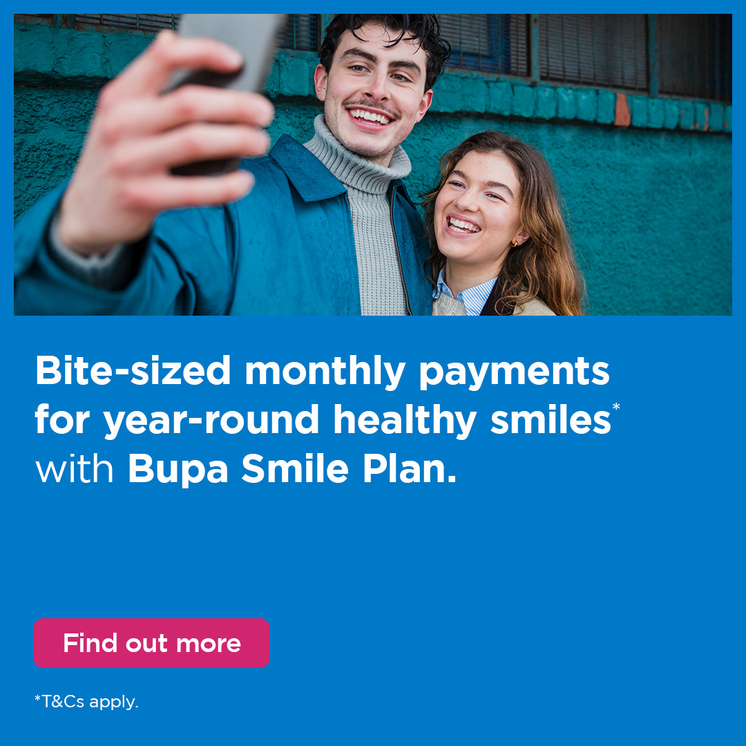 Bupa Dental Care UK Facebook ad