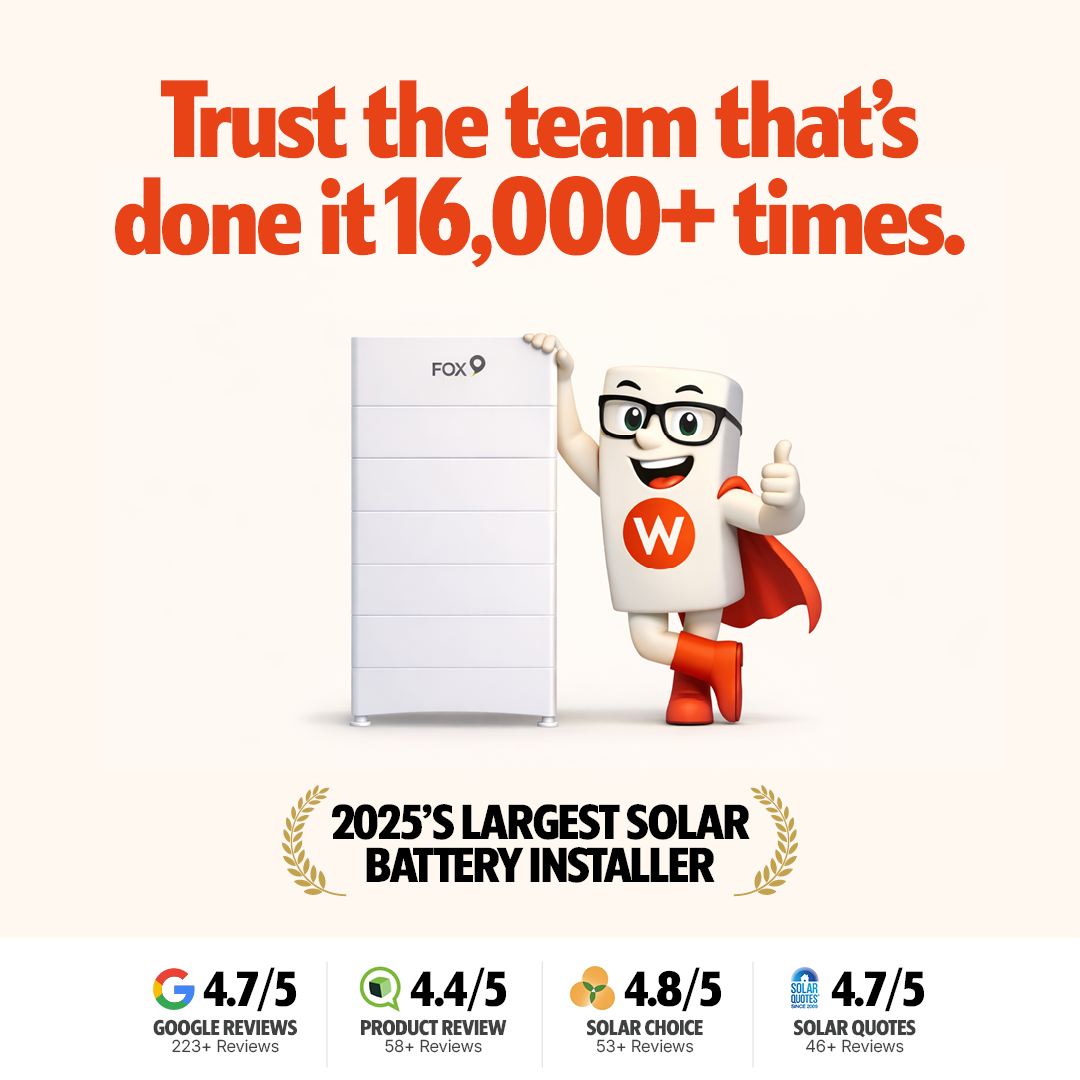 Aussie Solar Batteries Facebook ad: From 1 May 2026, the federal battery rebate…