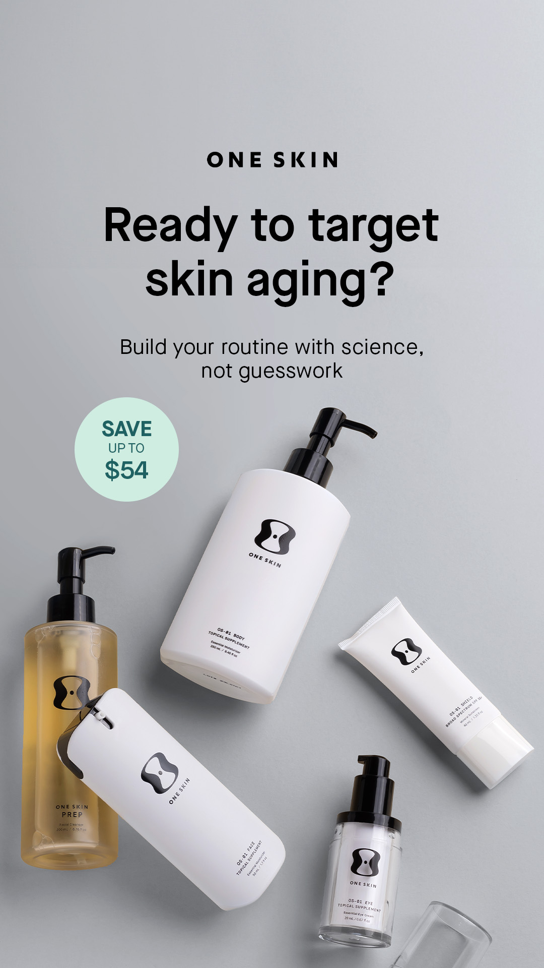 OneSkin Facebook ad