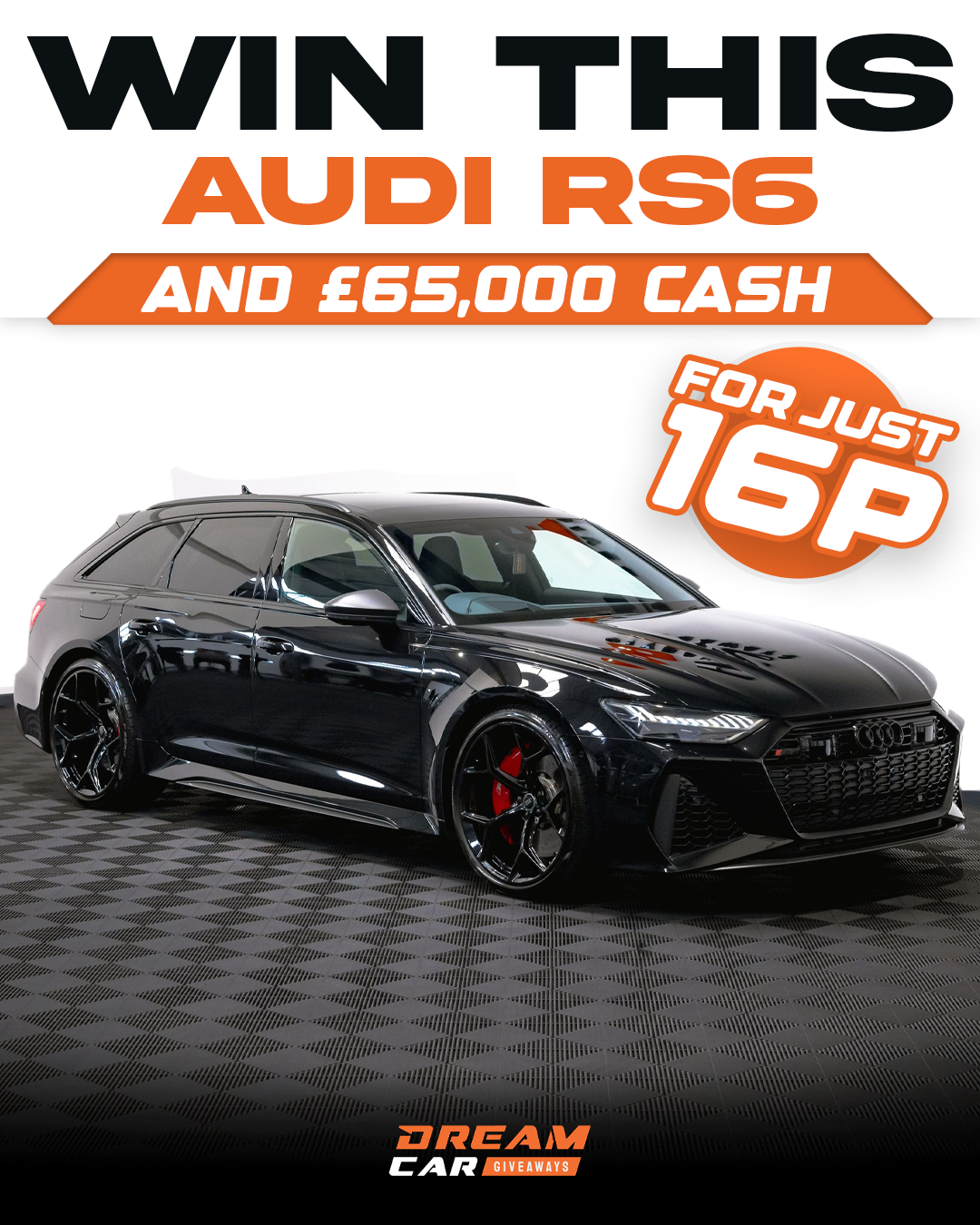Dream Car Giveaways Facebook ad