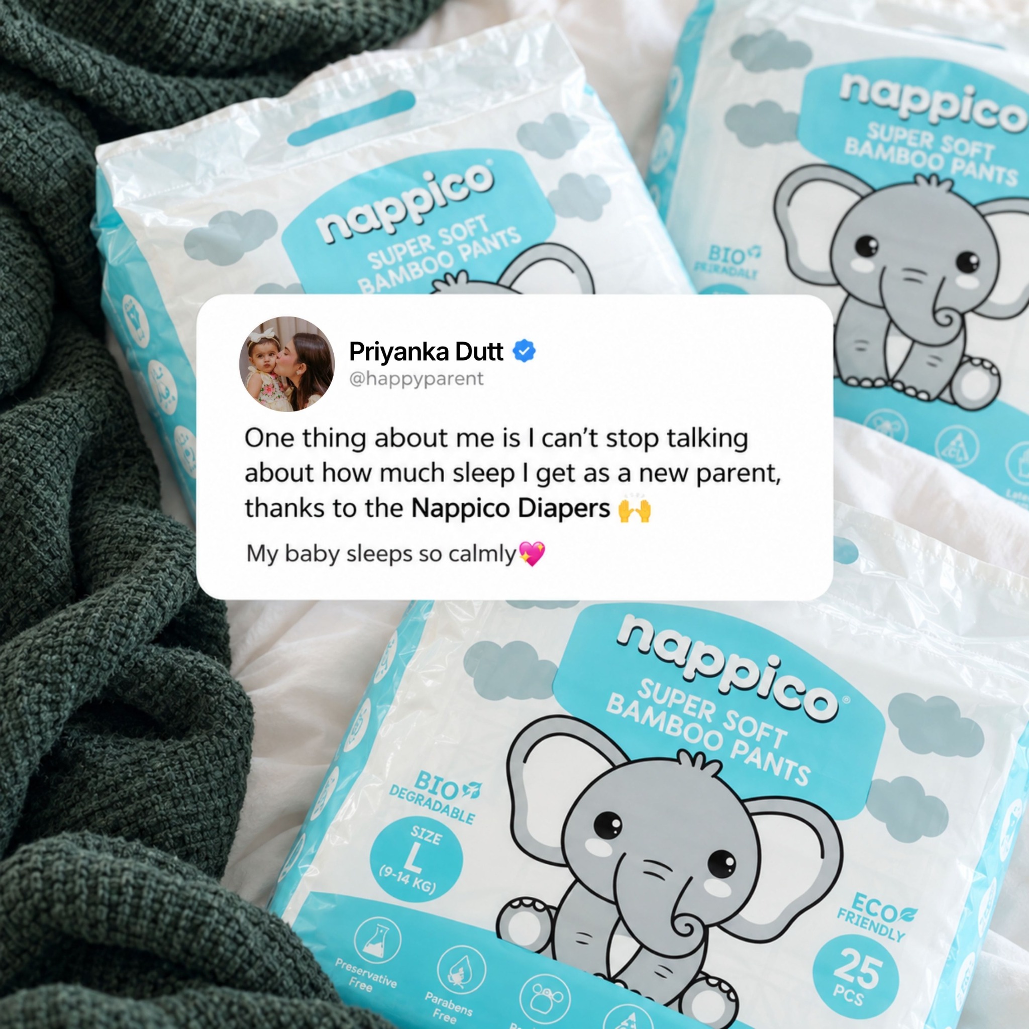 Nappico Facebook ad: Free Shipping | COD Available