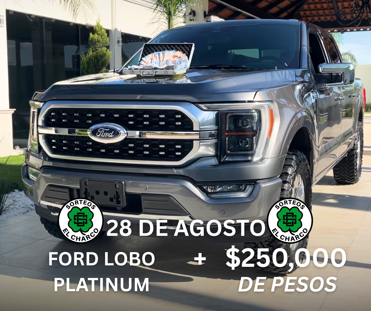 Los del Charco Facebook ad from Aug 8, 2026