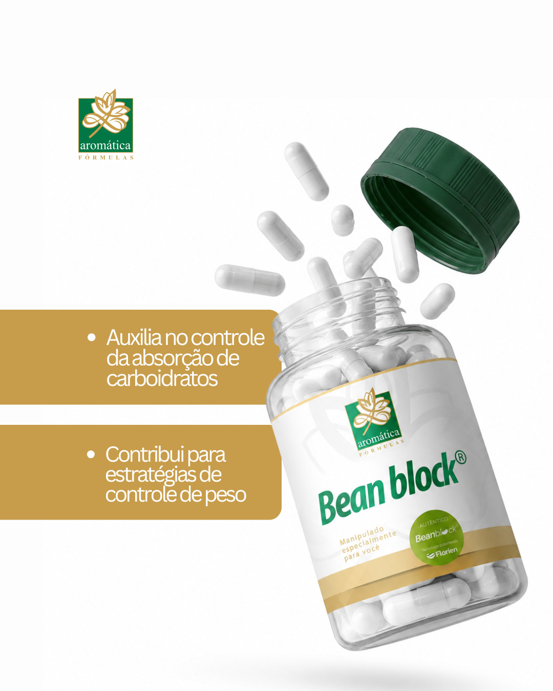 Aromática Fórmulas Facebook ad: Conheça o BeanBlock, um ativo que auxilia no…