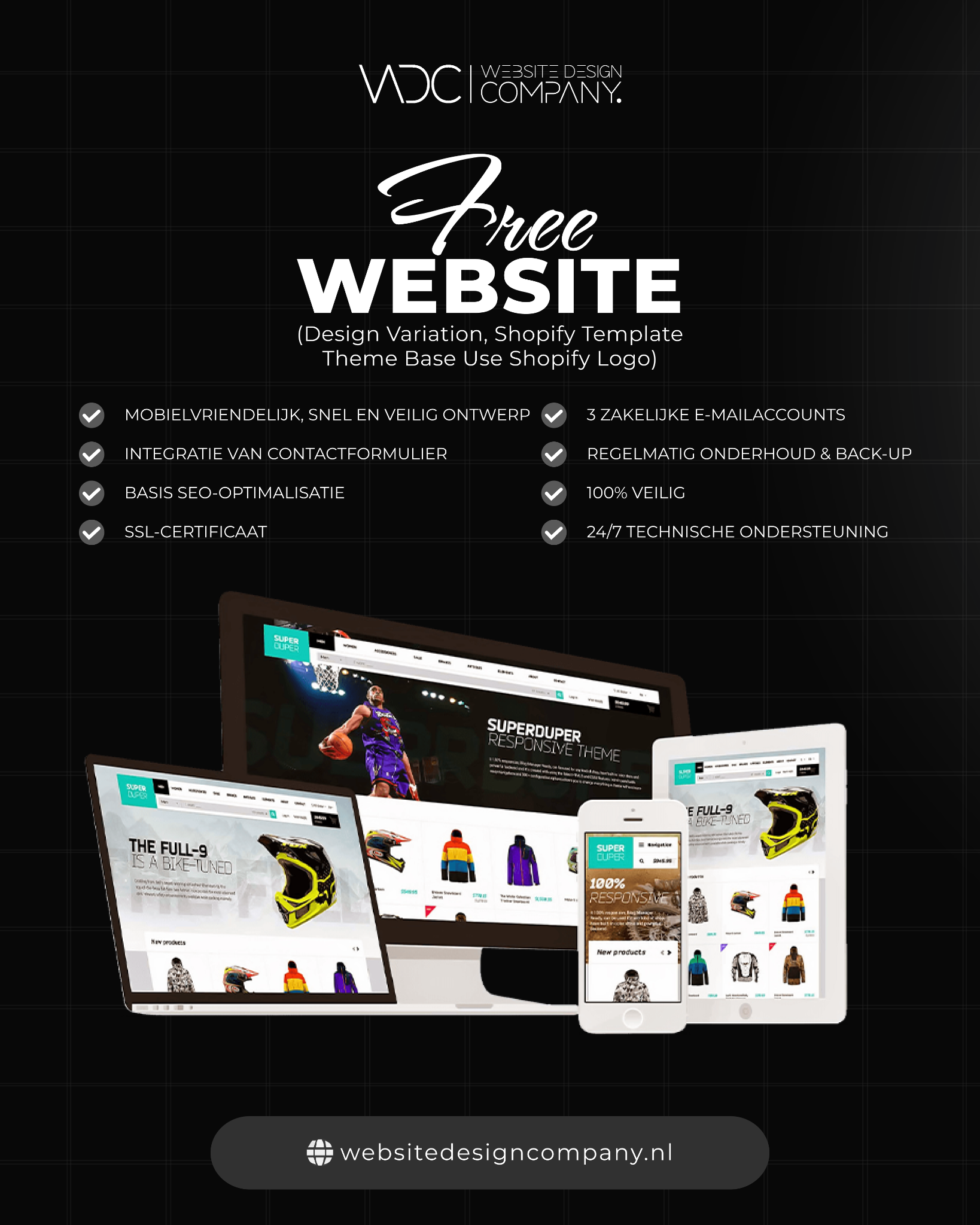 Web Design Company  Facebook ad