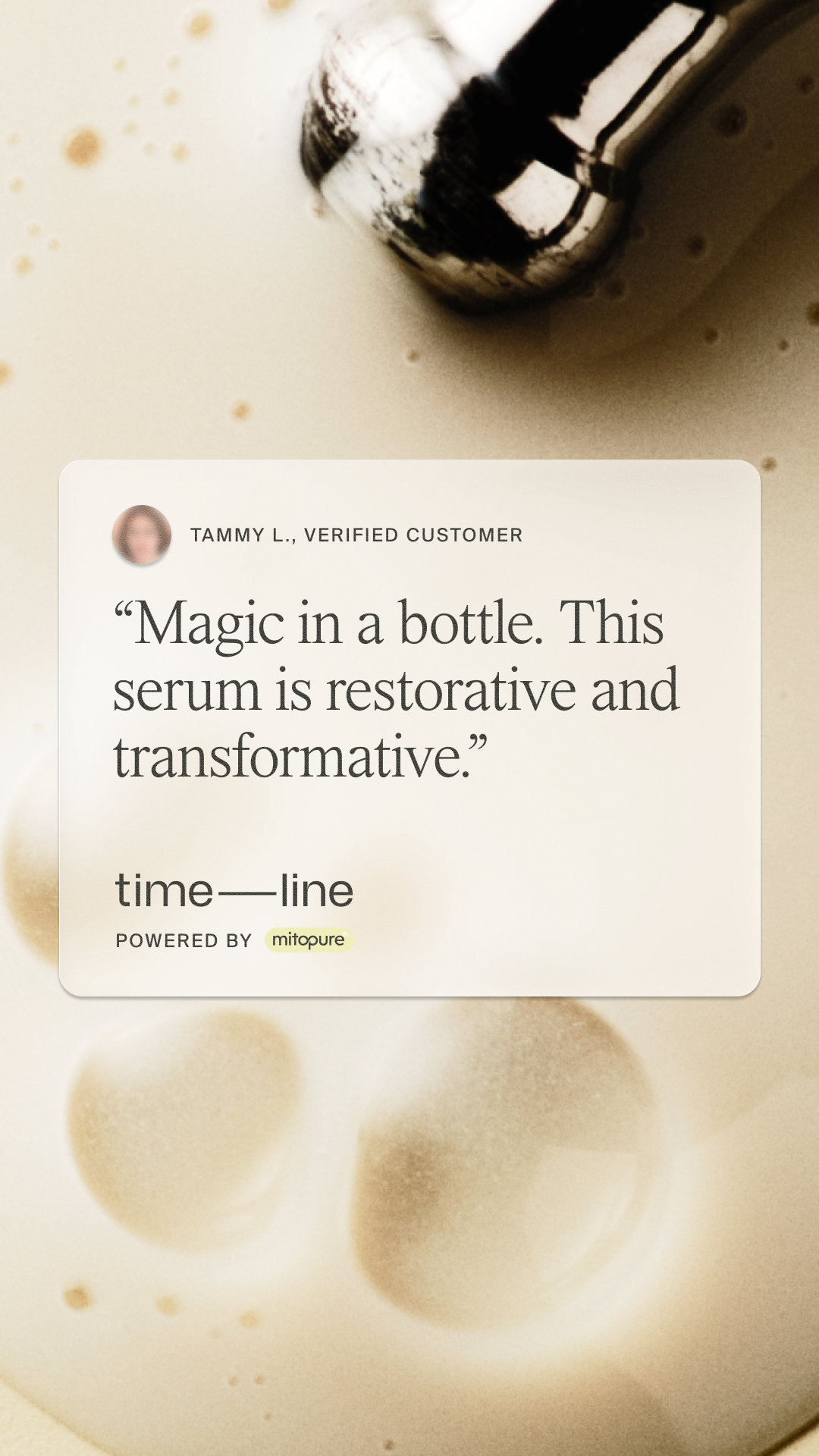 Timeline Longevity Facebook ad
