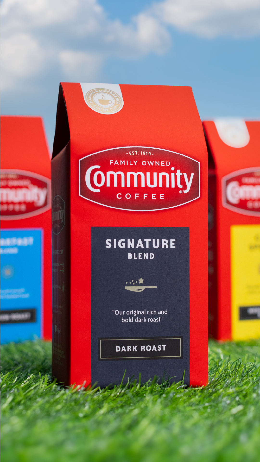Community Coffee Facebook ad