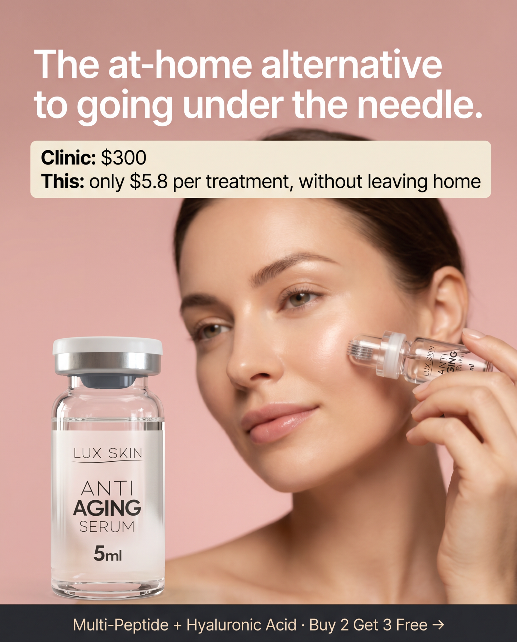 LUX SKIN Facebook ad