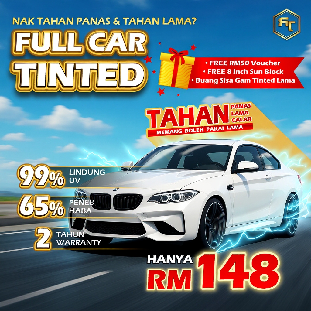 Royal Tint & Coat - Seremban 2 Facebook ad: Pm Kite Skrg