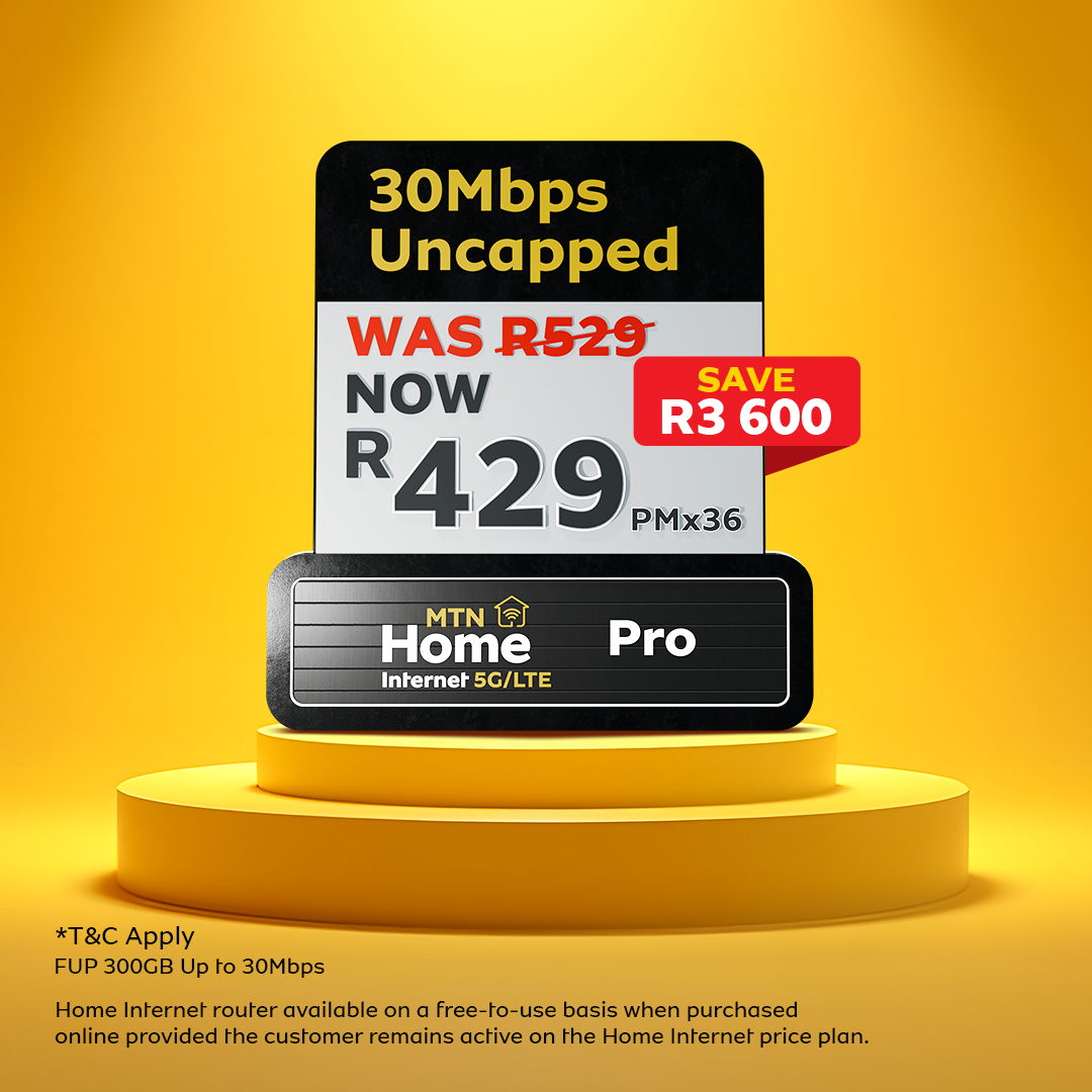 MTN South Africa Facebook ad