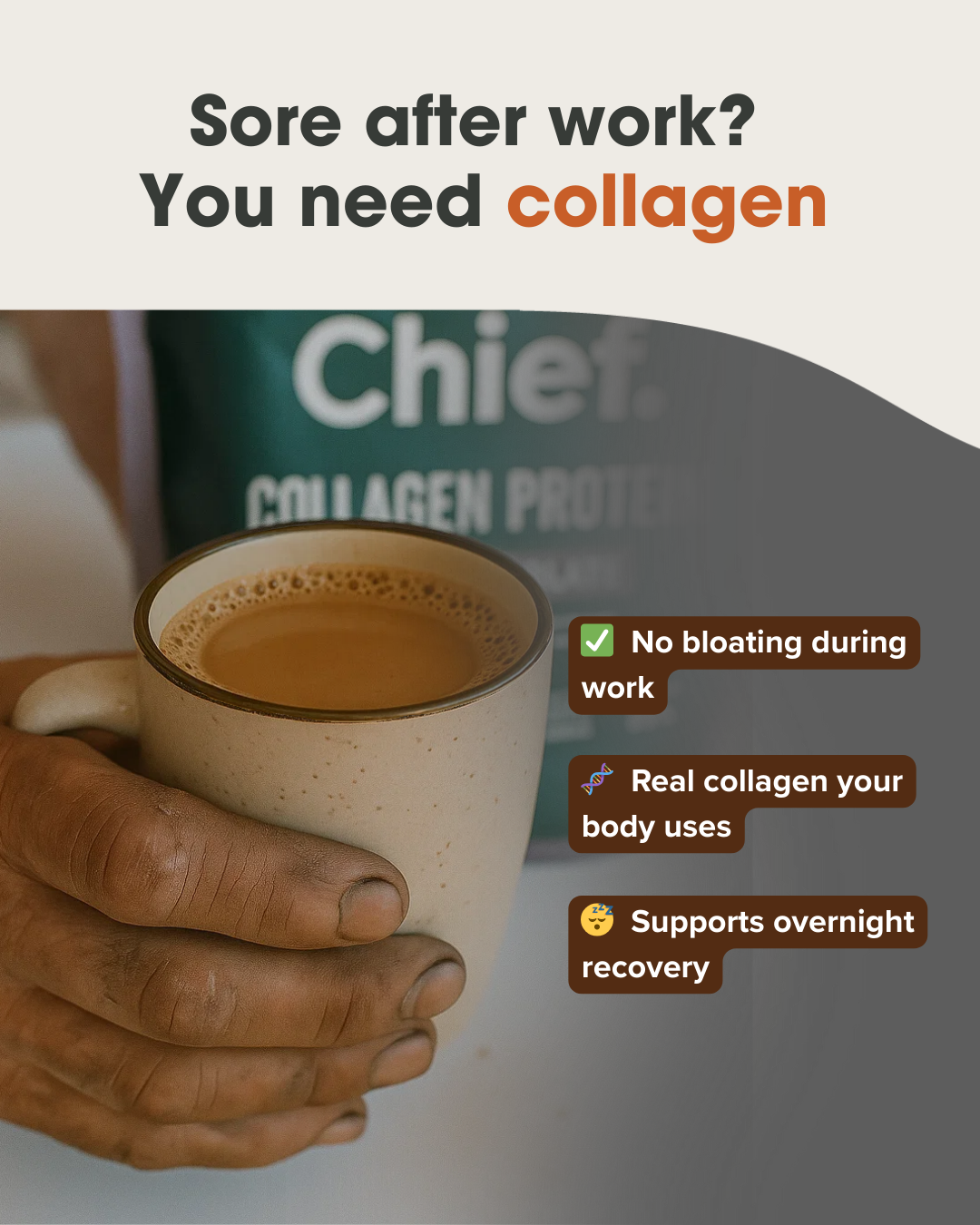 Chief Nutrition USA Facebook ad