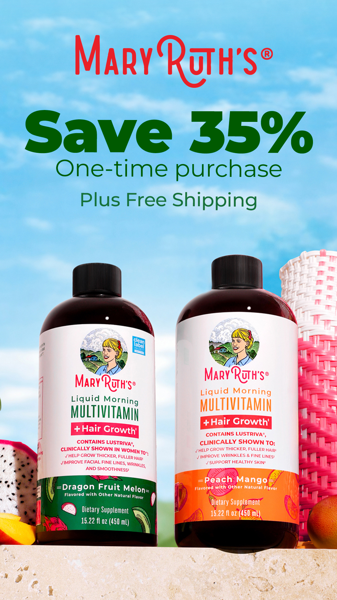 MaryRuth's Facebook ad