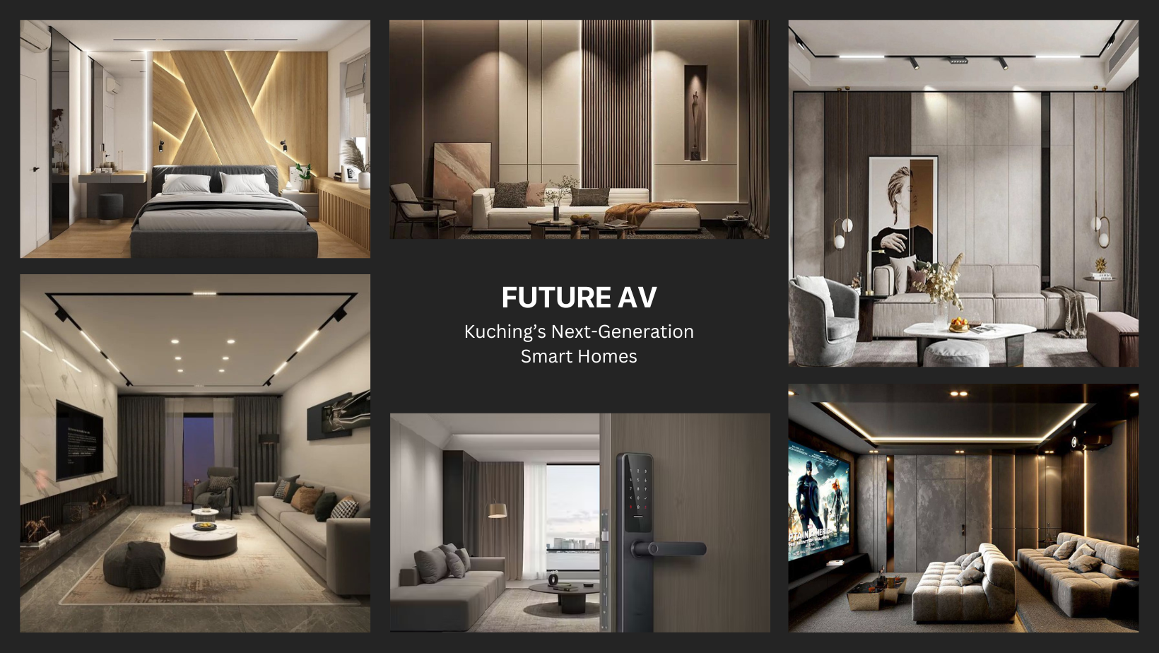 Future A.V Facebook ad: Sarawak Kuching Smart Home & Audio Solution Integrator.