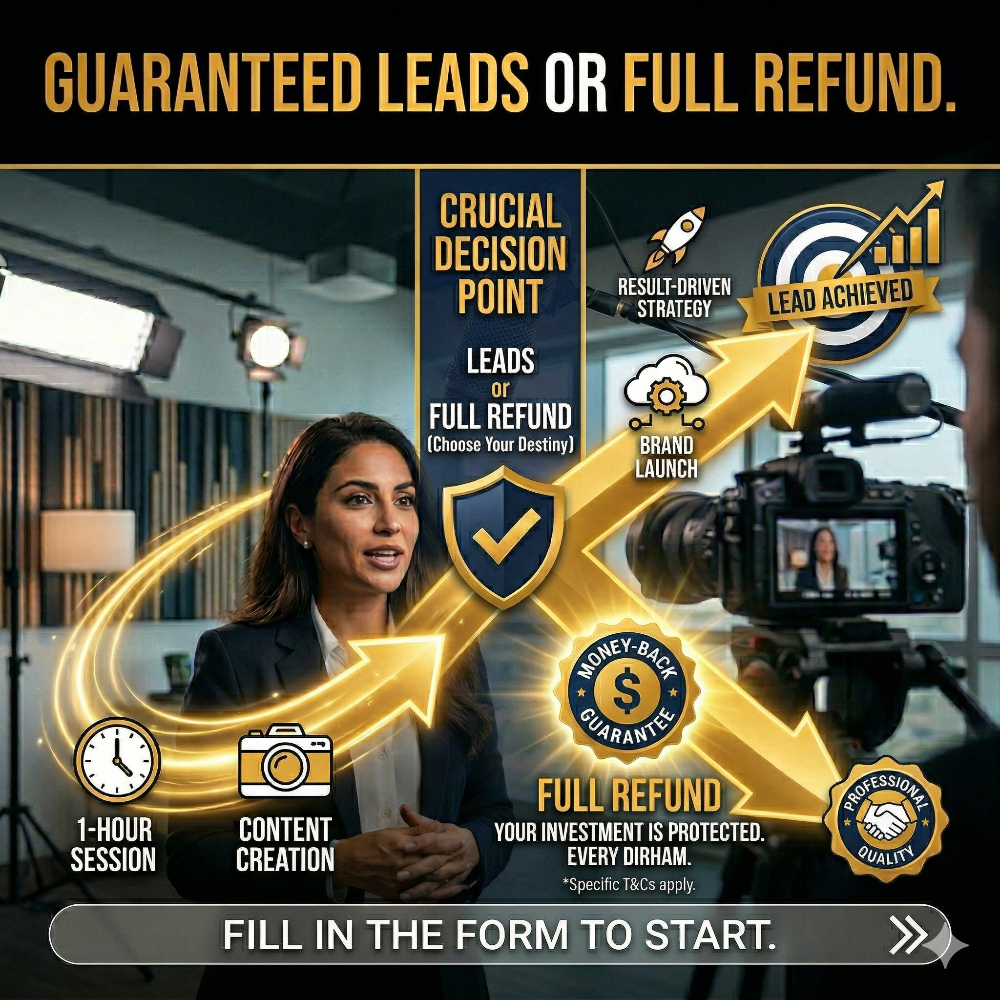 Top-CEO.com Facebook ad: 50 videos. 1 hour. Leads guaranteed, or your money back.