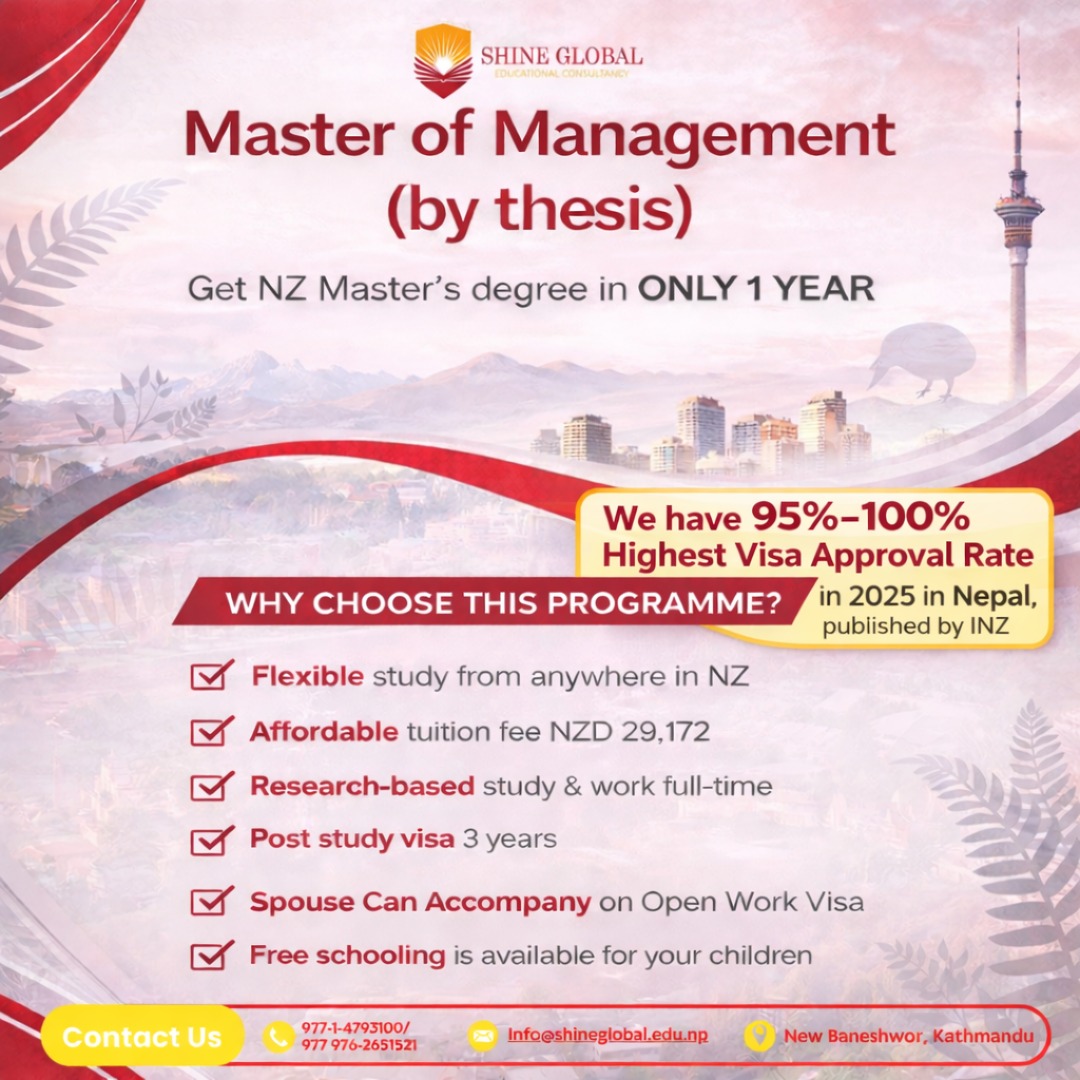 Shine Global Educational Consultancy Facebook ad: 𝐒𝐭𝐮𝐝𝐲 𝐢𝐧 𝐍𝐞𝐰 𝐙𝐞𝐚𝐥𝐚𝐧𝐝 𝐰𝐢𝐭𝐡…