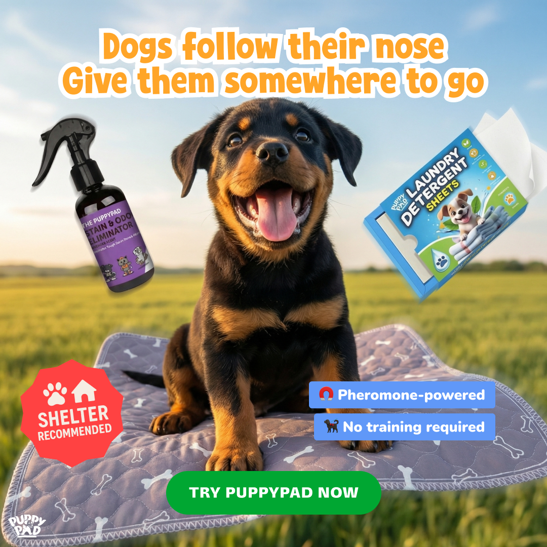 PuppyPad Facebook ad