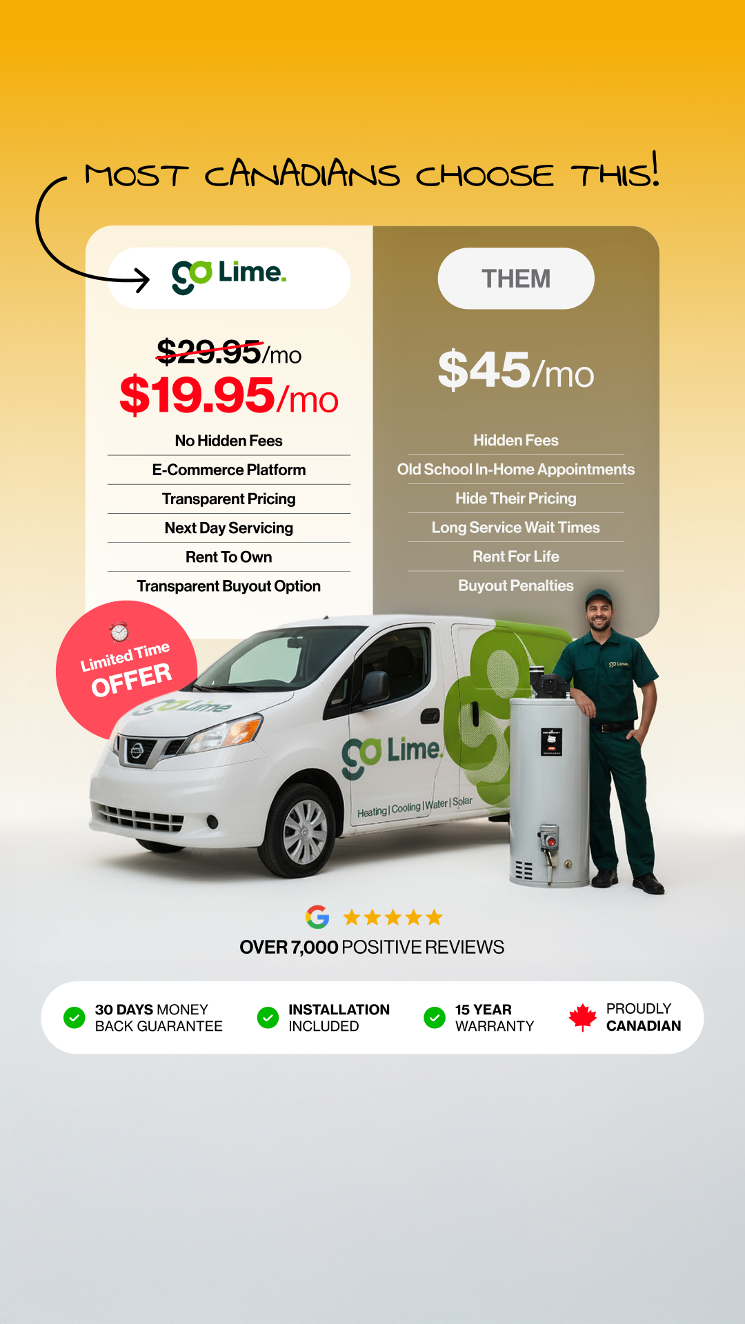 Go Lime Facebook ad