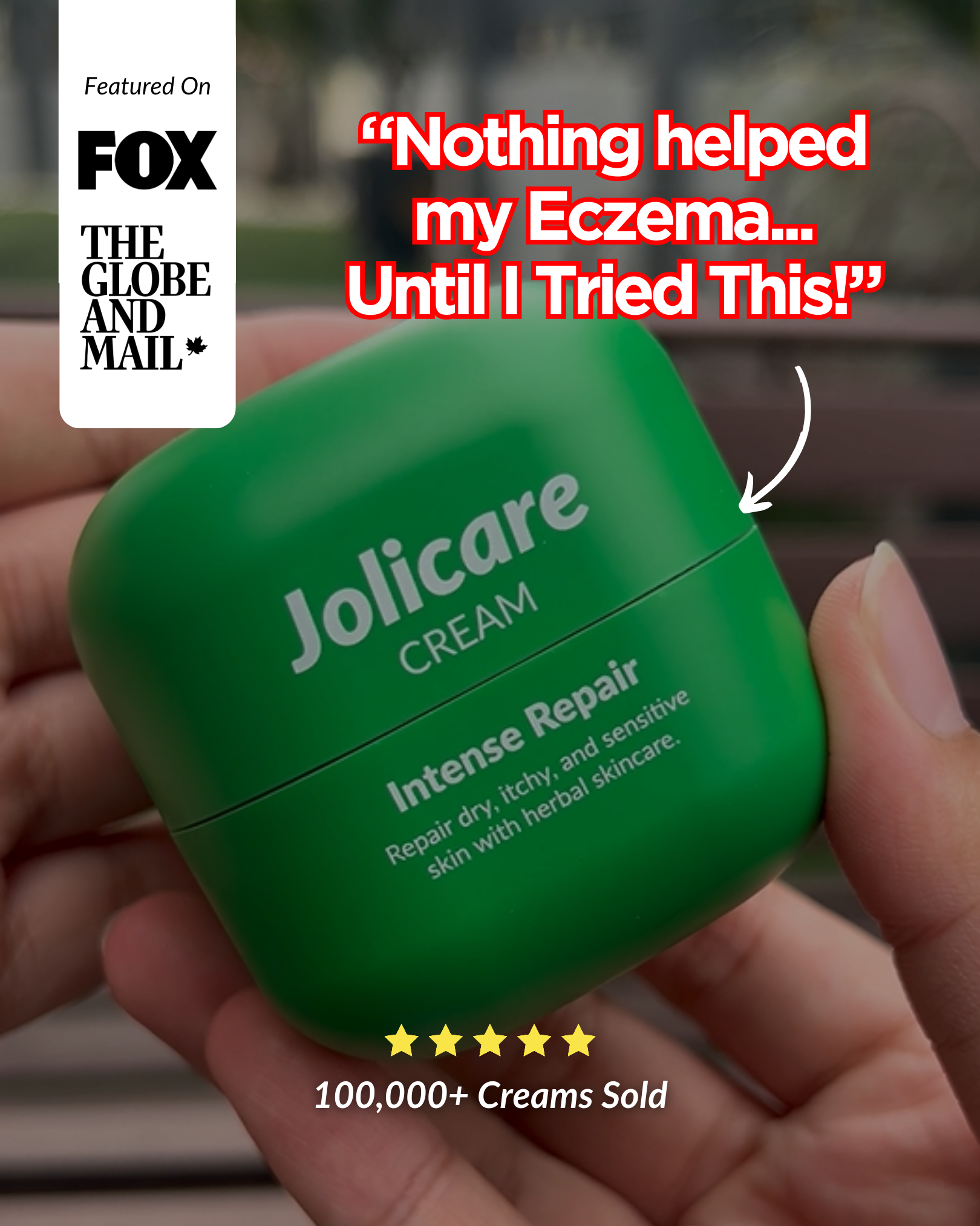 Jolicare - Repair Dry, Itchy & Sensitive Skin Facebook ad