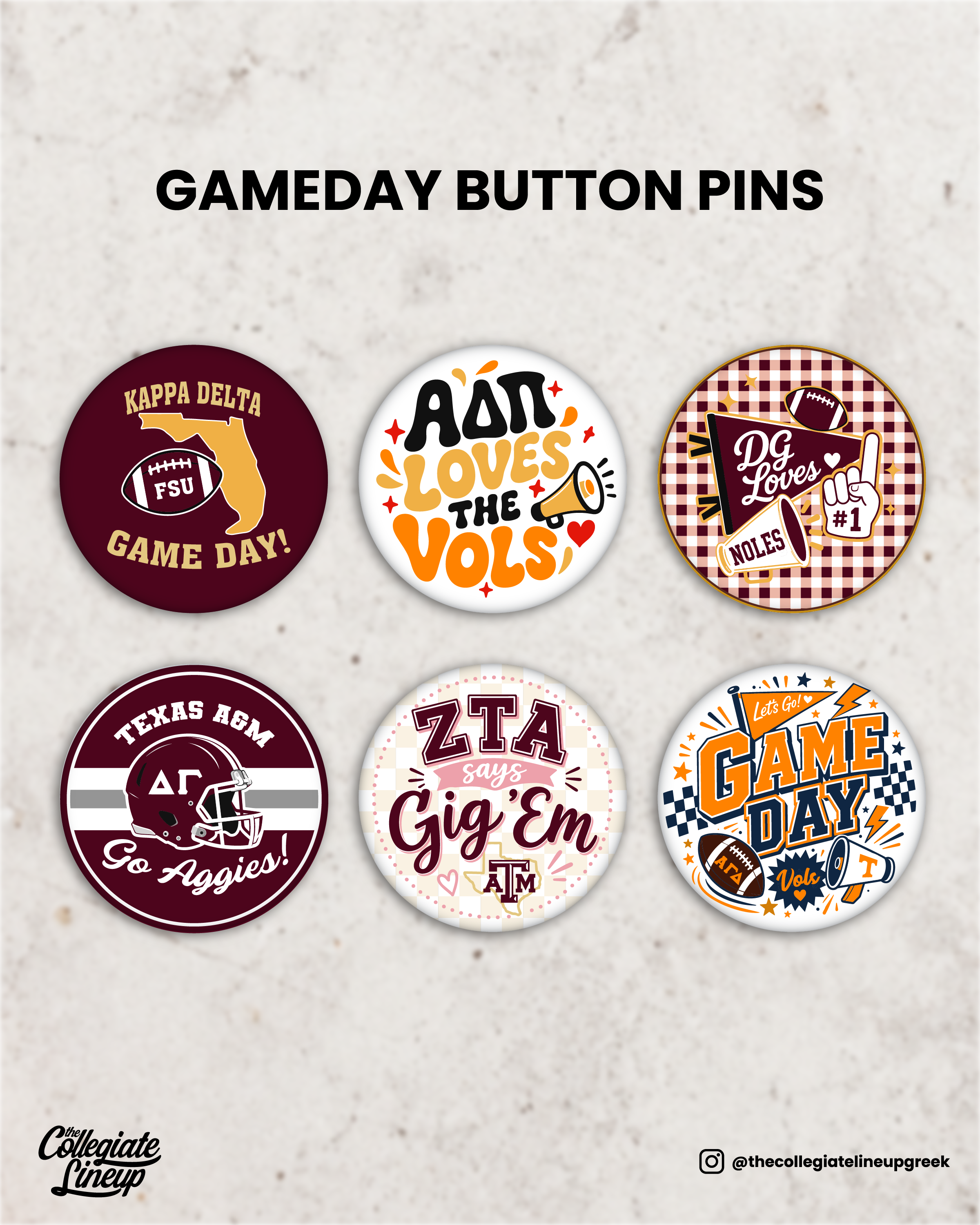 The Collegiate Lineup Facebook ad