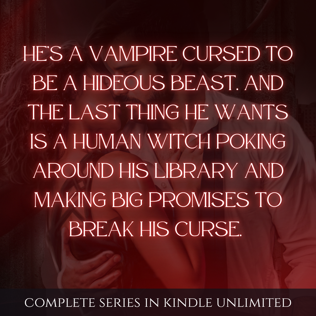 J.D. Monroe Facebook ad: Complete Vampire Romance Book Series in KU