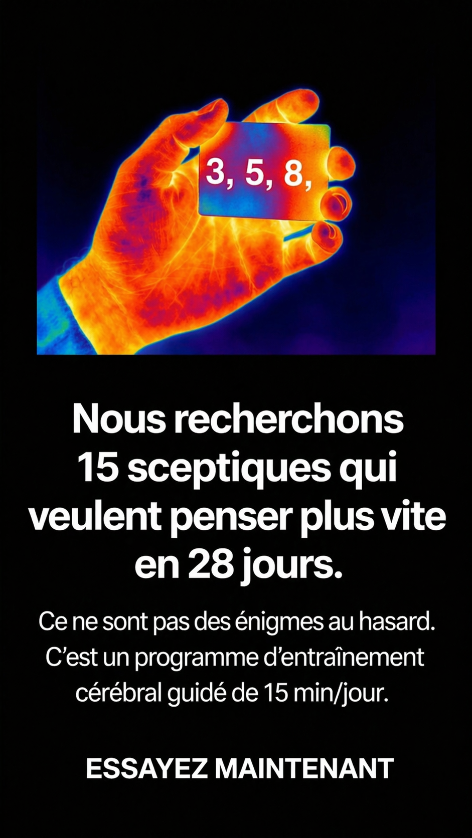 Impulse: Brain Training & Self-Discovery Facebook ad