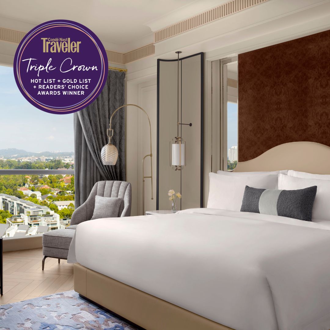 The St. Regis Singapore Facebook ad: Situated at the crossroads of the UNESCO-listed Singapore…