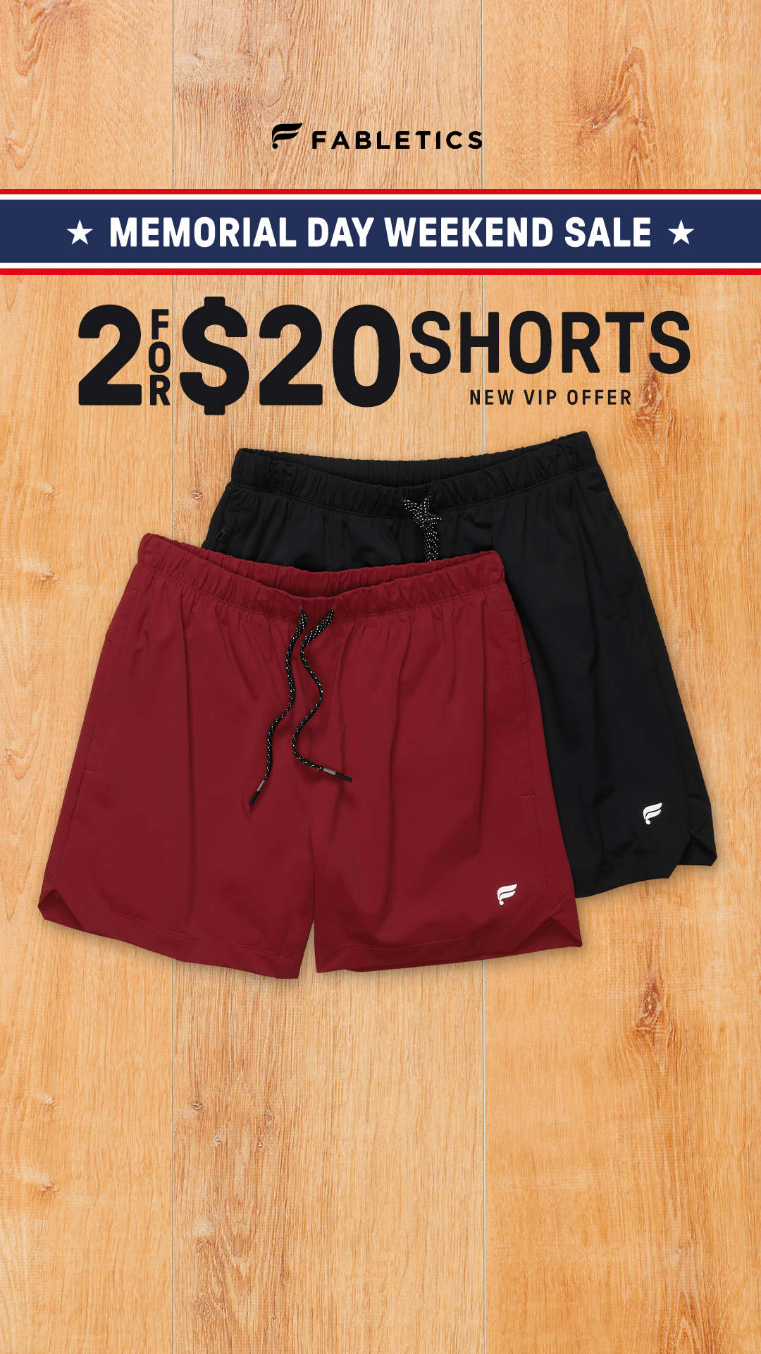 Fabletics Men Facebook ad