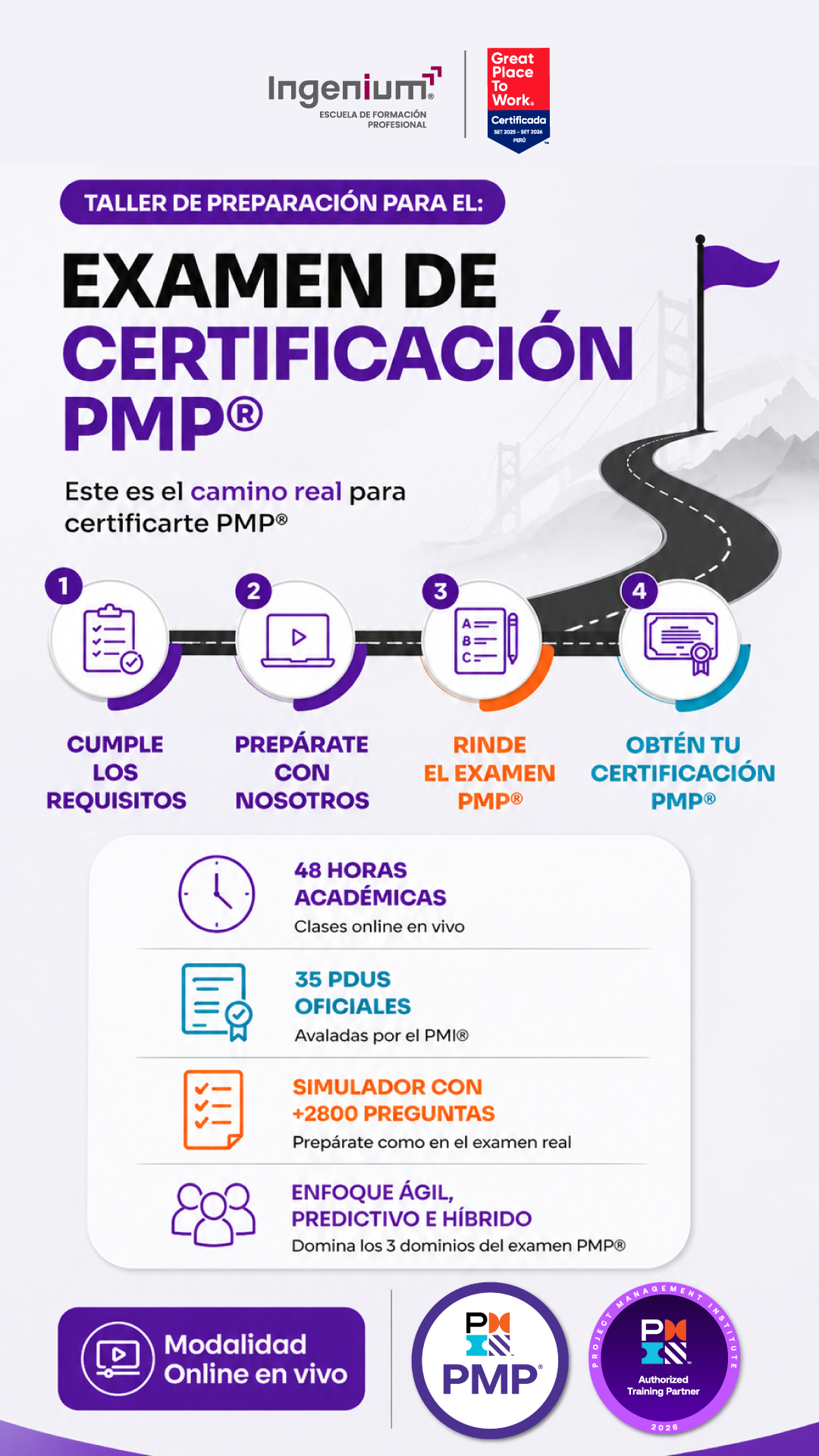 Ingenium Escuela de Formación Profesional Facebook ad