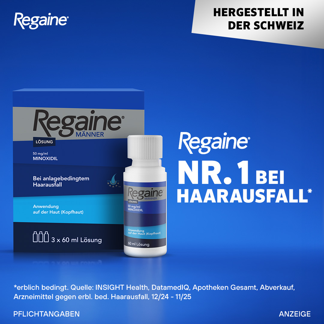 Regaine Deutschland Facebook ad from Mar 10, 2026
