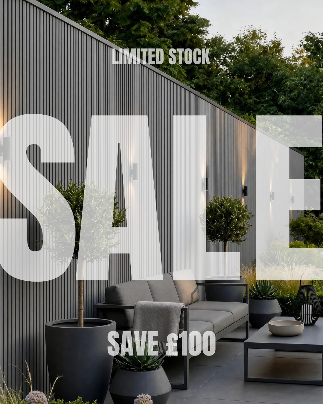 British Homes Direct Facebook ad: Our Outdoor Panels have gone viral!