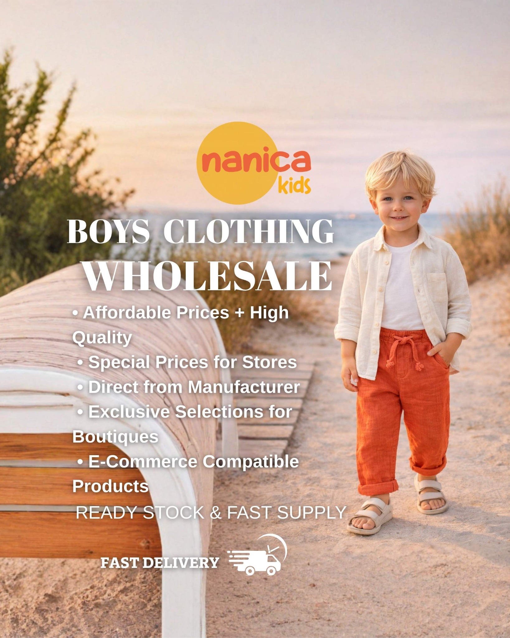 Nanica Kids Facebook ad: Looking for profitable kidswear?