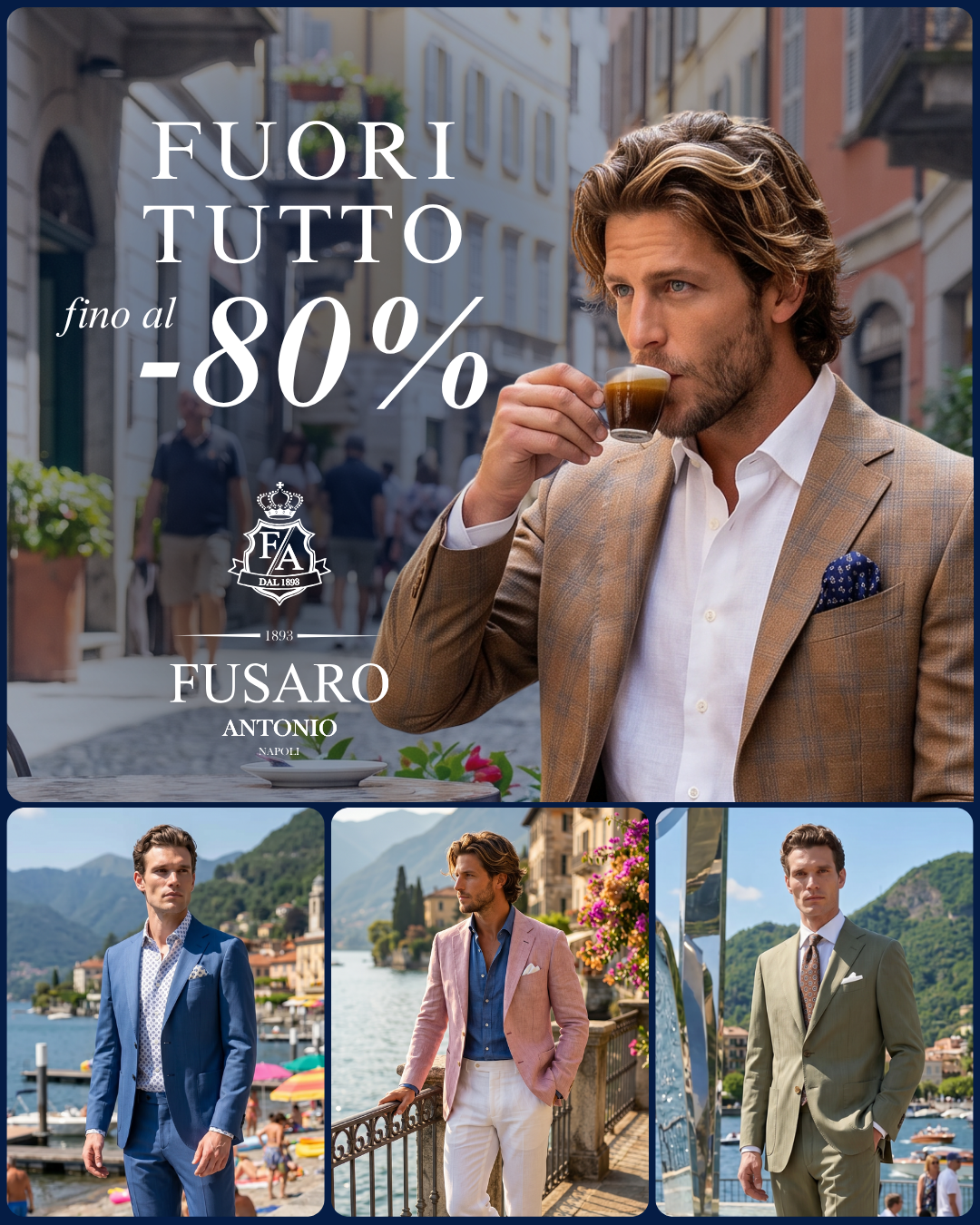 Fusaro Antonio Facebook ad: Fuori Tutto fino al -80%