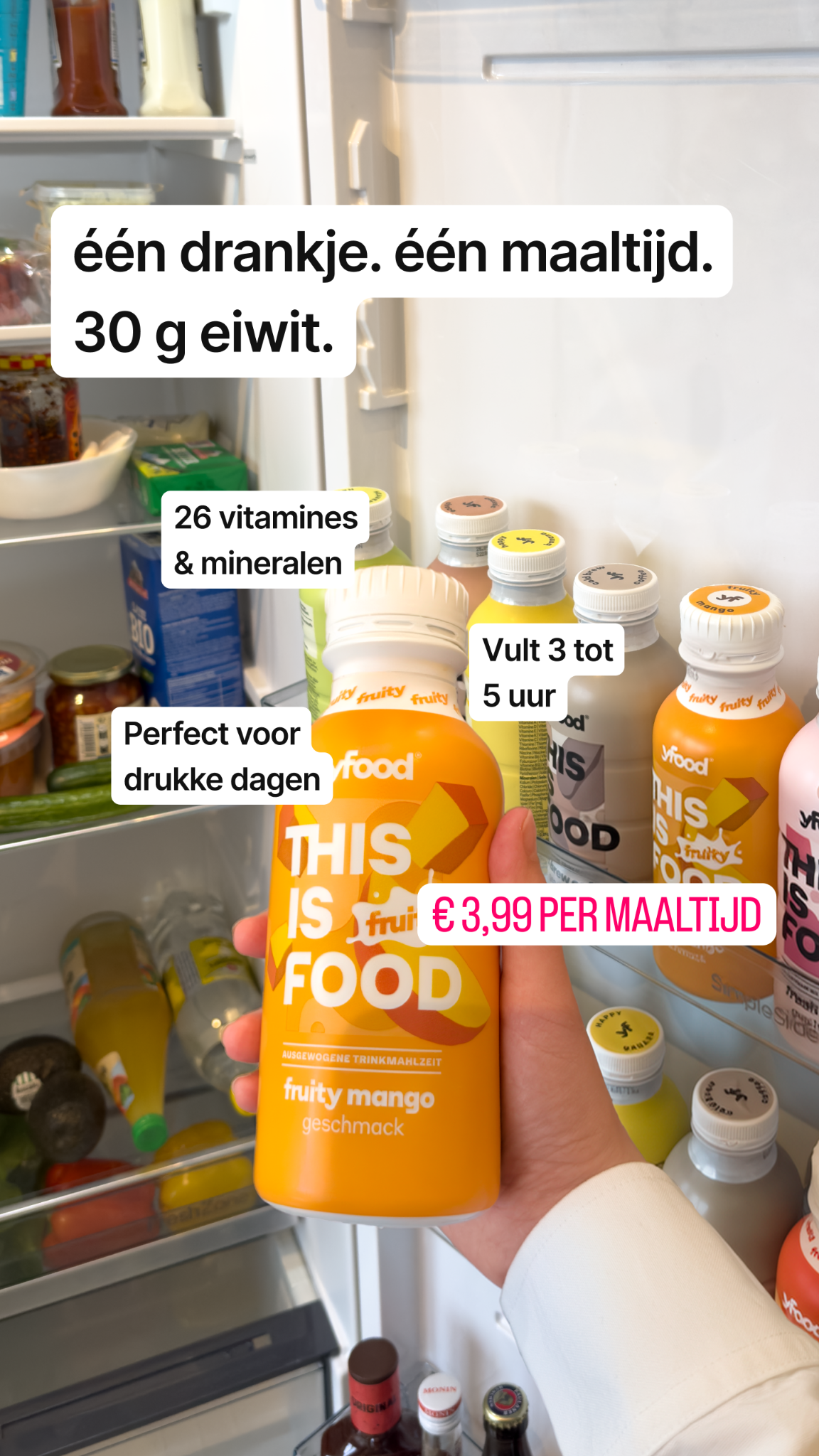 yfood Facebook ad: Bestel nu!