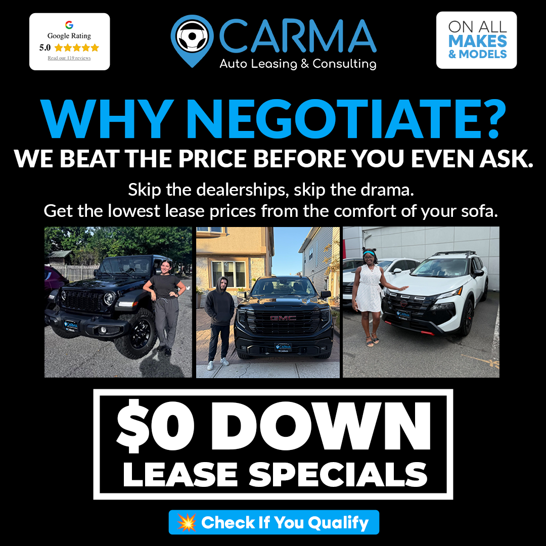 Carma Auto Leasing Facebook ad