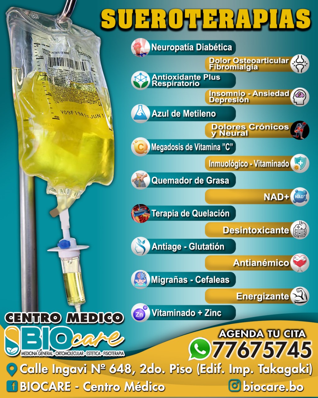 Biocare - Centro Médico Facebook ad: ╭─━─╯• B I O C A R E…