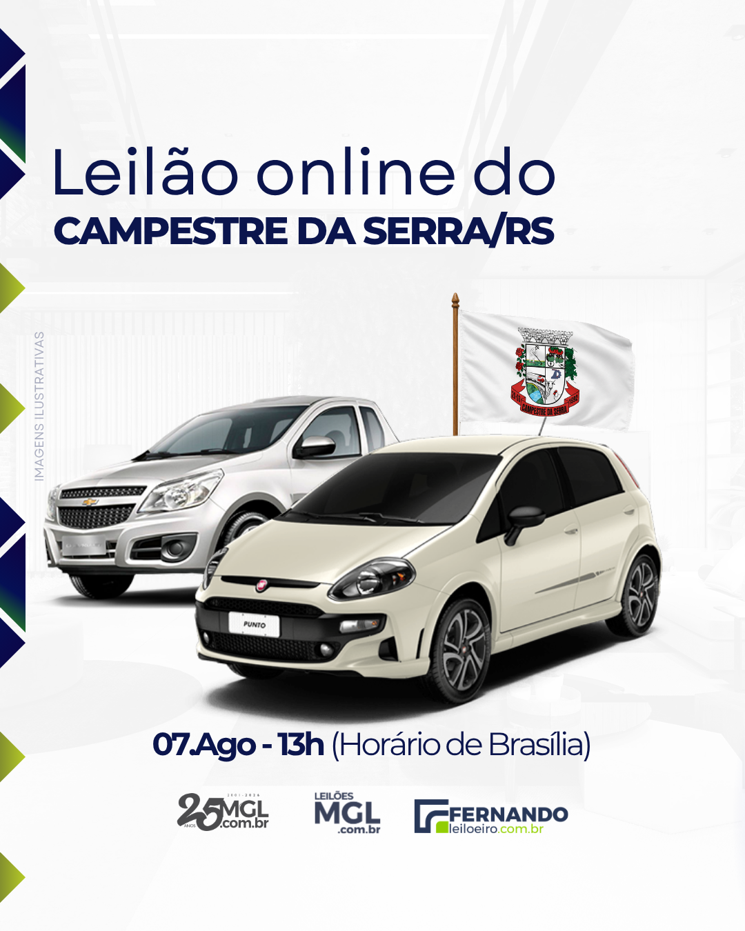 MGL Leilões Facebook ad