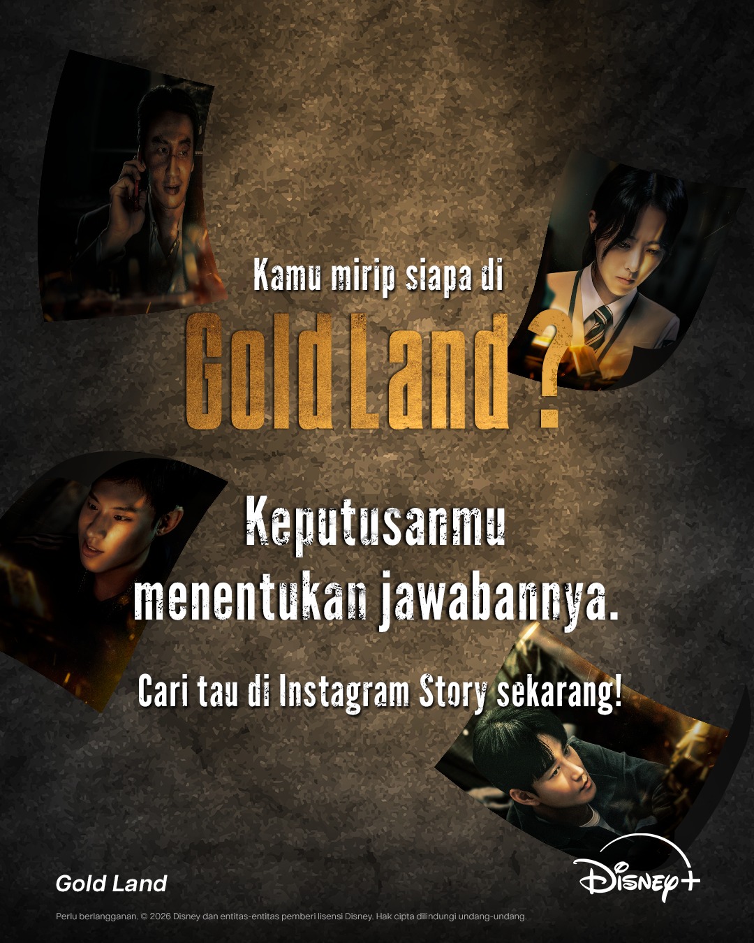 Disney+ Indonesia Facebook ad: Semua orang punya sisi serakahnya… termasuk kamu.